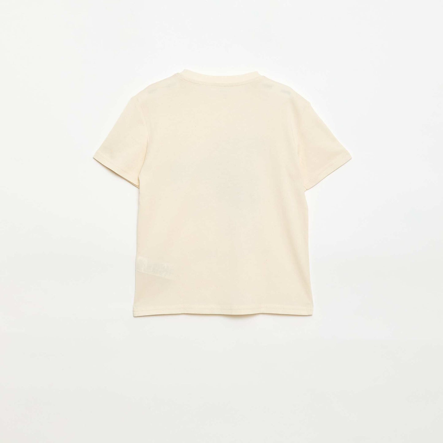 Printed Short-Sleeved T-Shirt WHITE
