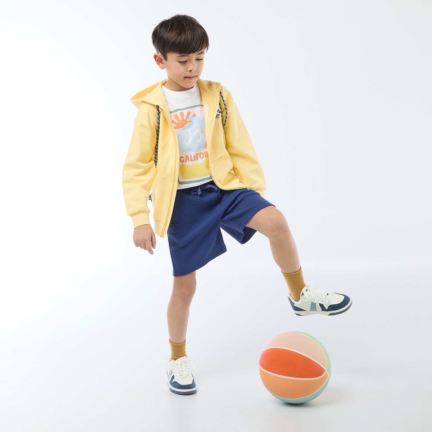 Printed Short-Sleeved T-Shirt WHITE