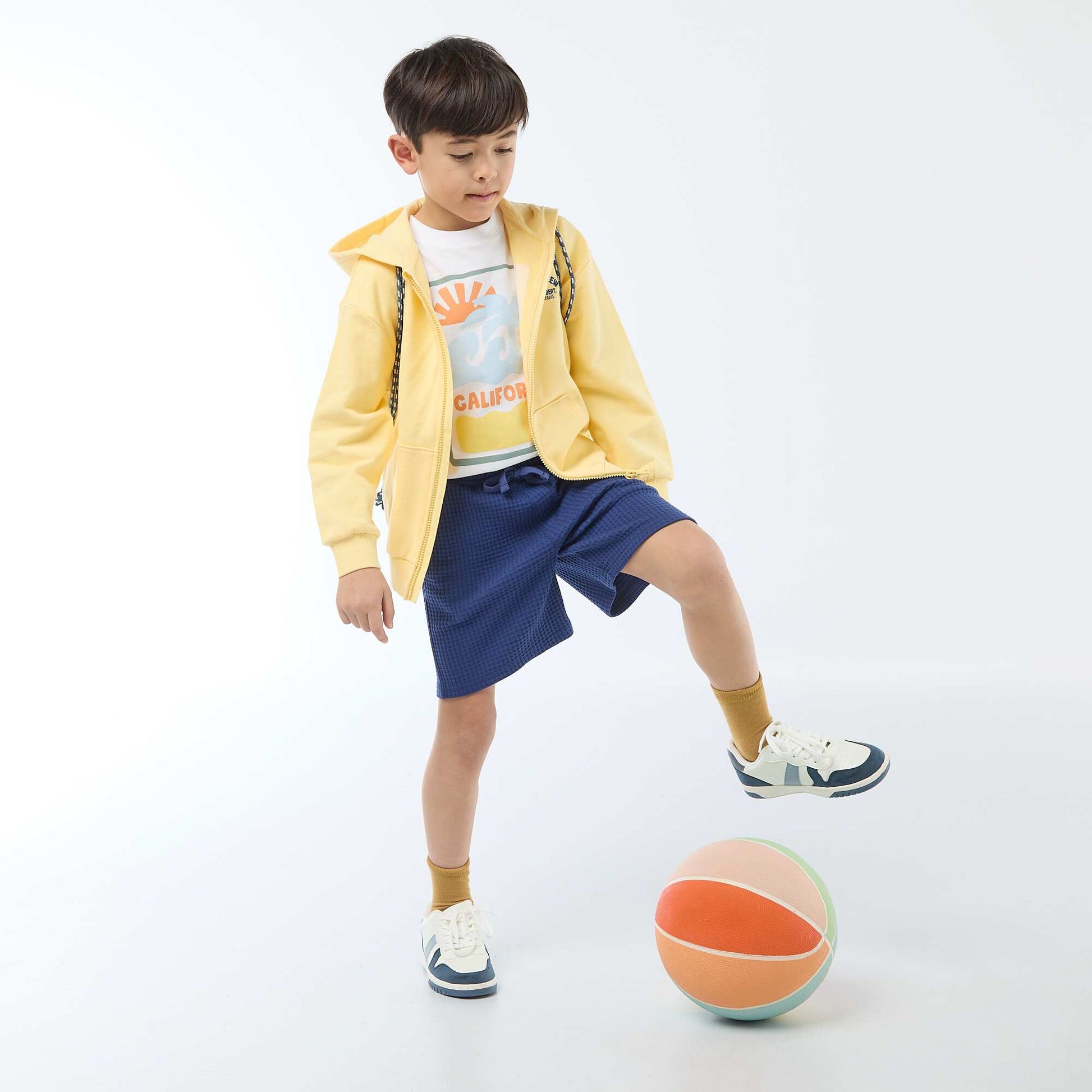 Printed Short-Sleeved T-Shirt WHITE