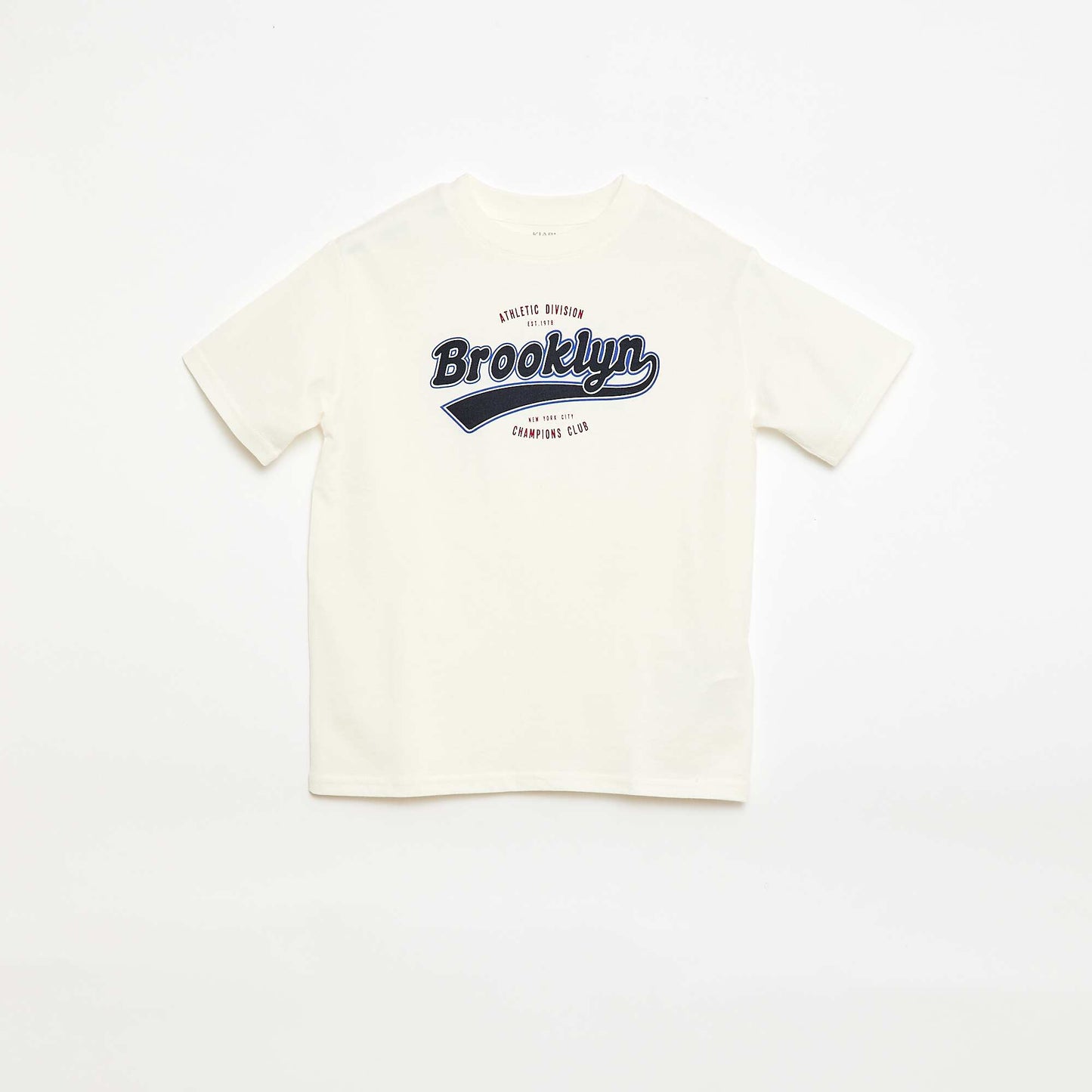 Printed Short-Sleeve T-Shirt WHITE