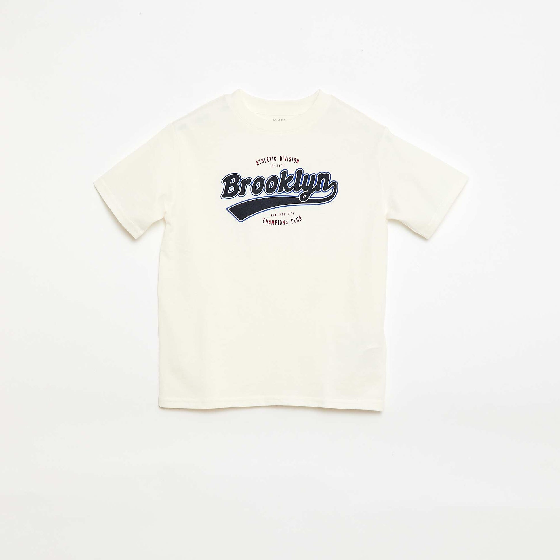 Printed Short-Sleeve T-Shirt WHITE