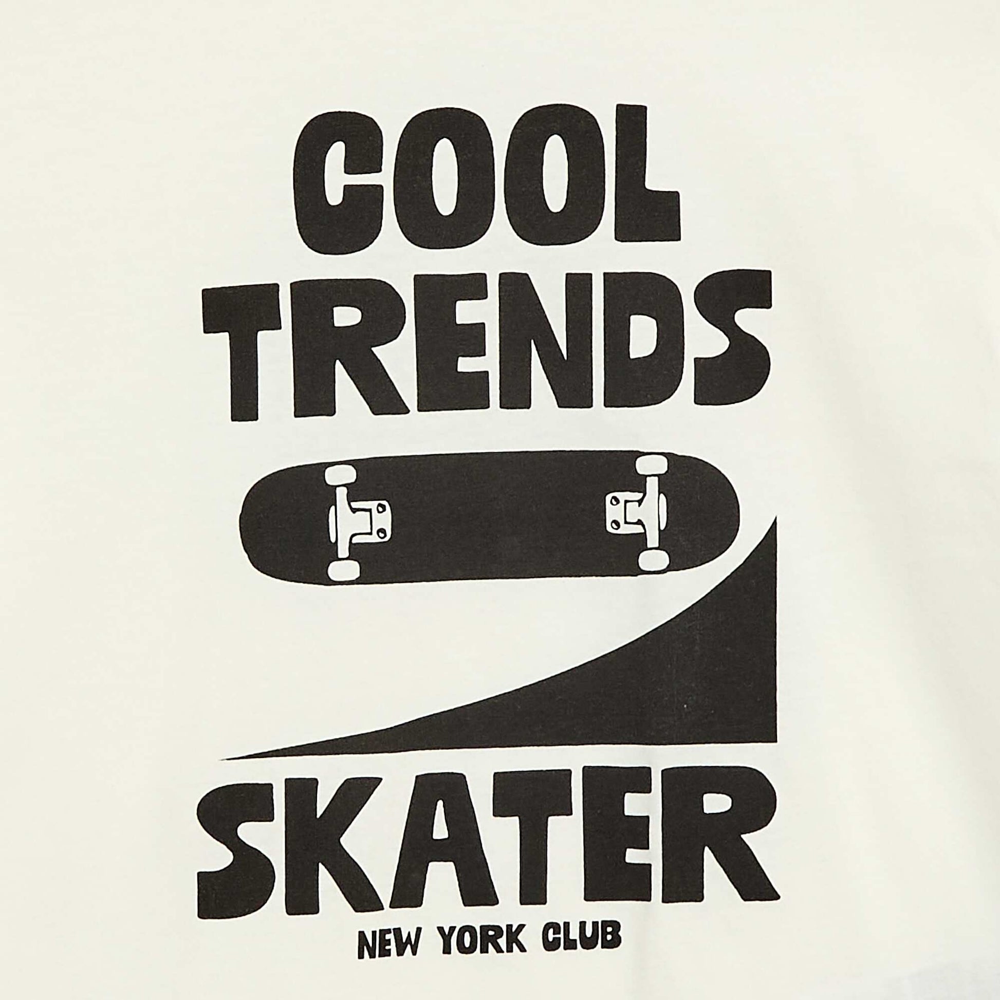 Printed Short-Sleeved T-Shirt WHITE