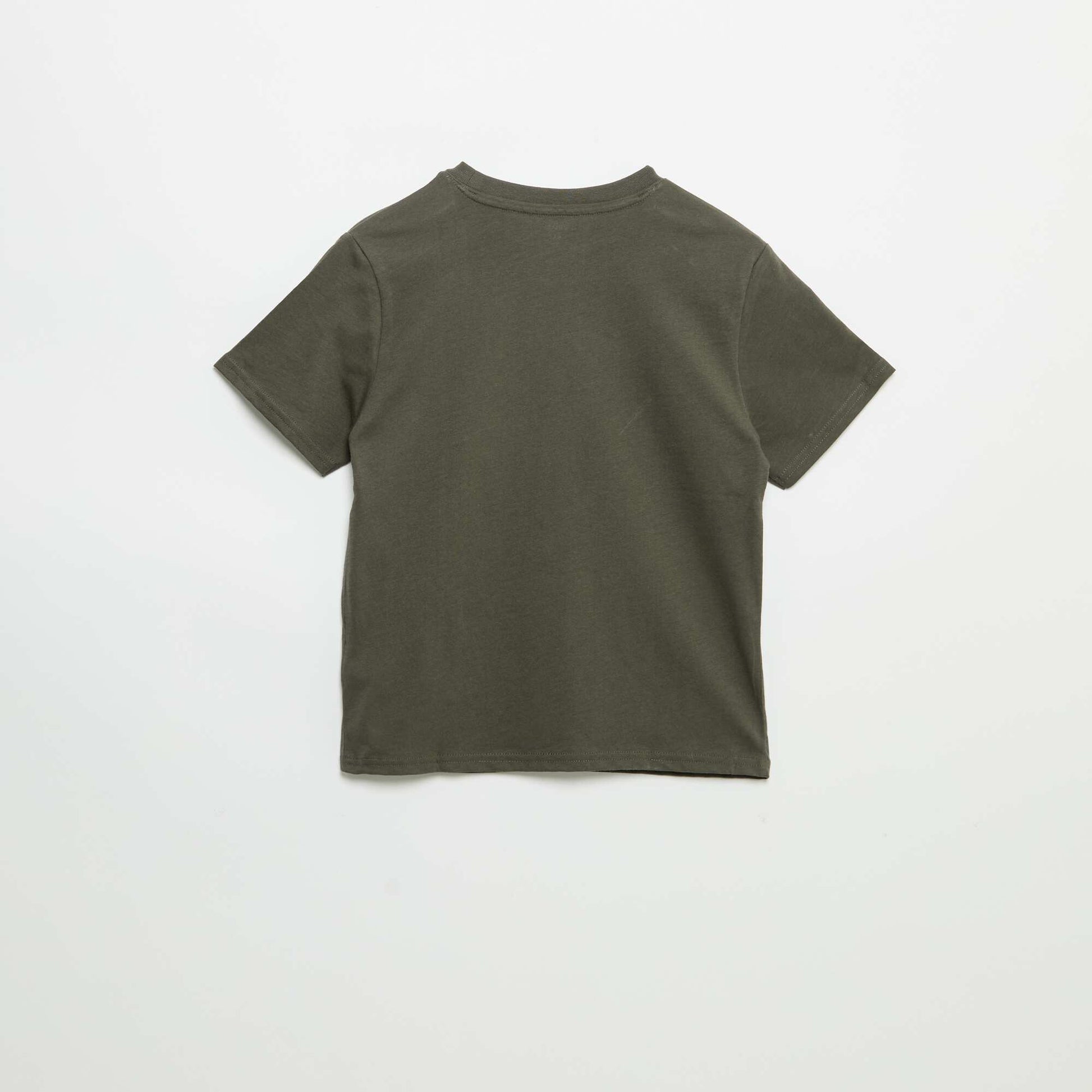Printed Short-Sleeve T-Shirt ORANGE