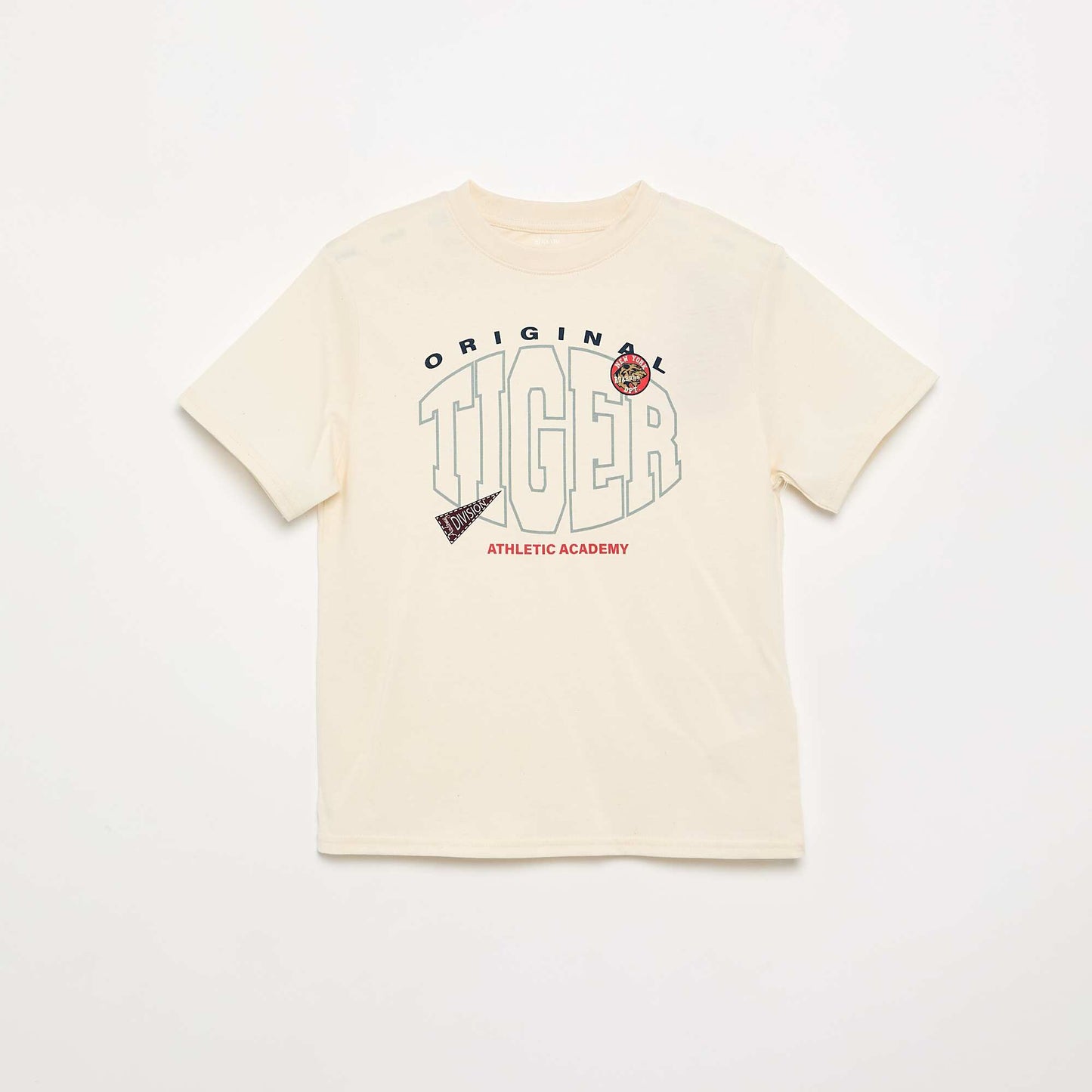 Printed Short-Sleeve T-Shirt WHITE