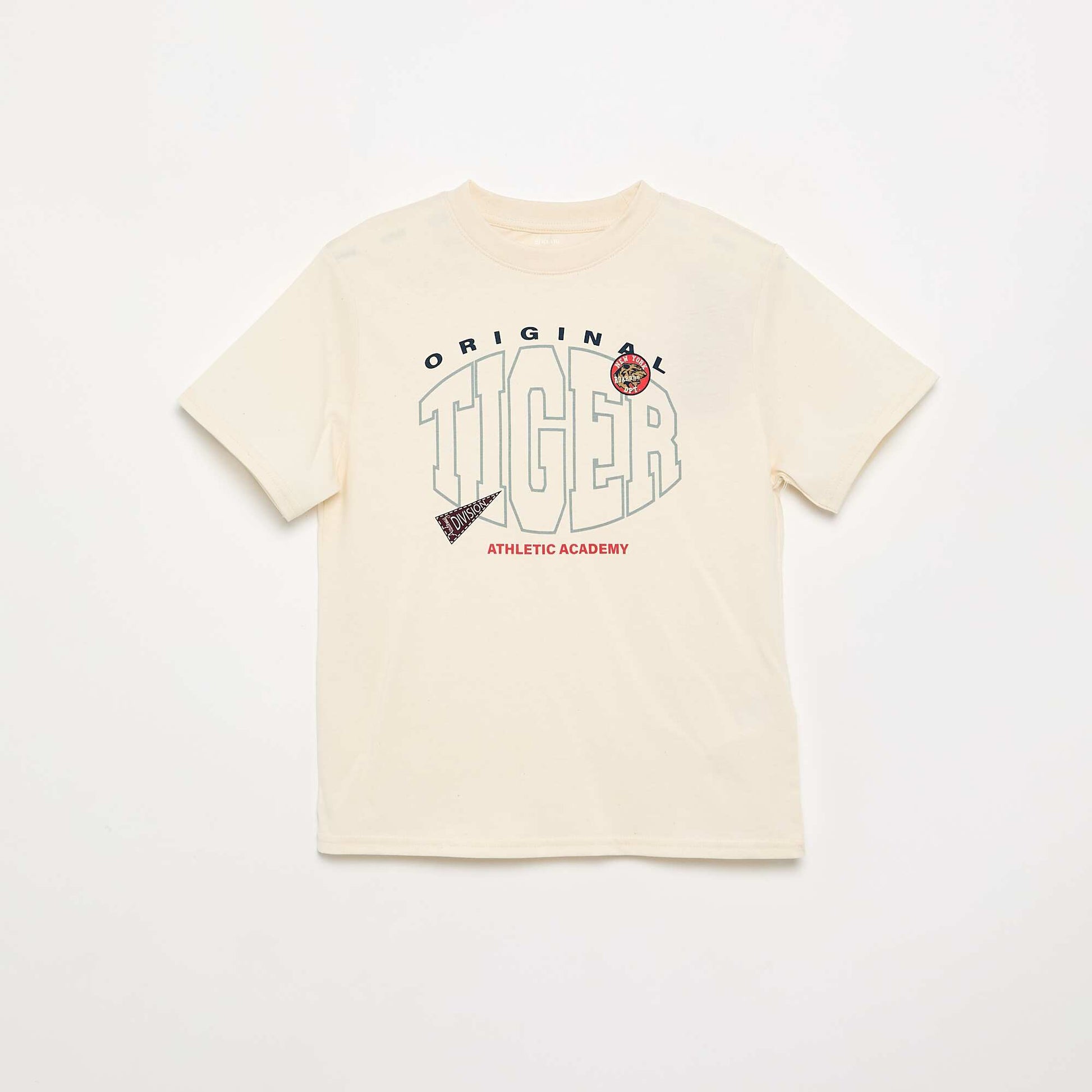 Printed Short-Sleeve T-Shirt WHITE