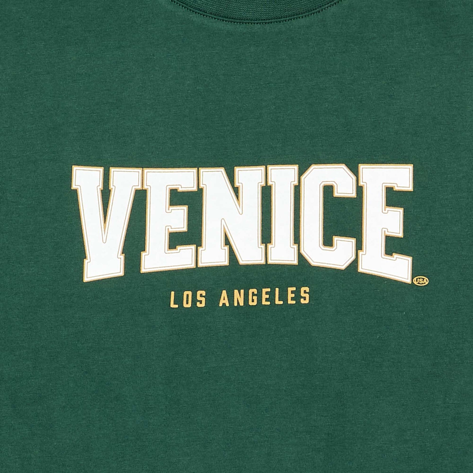Printed Short-Sleeve T-Shirt GREEN