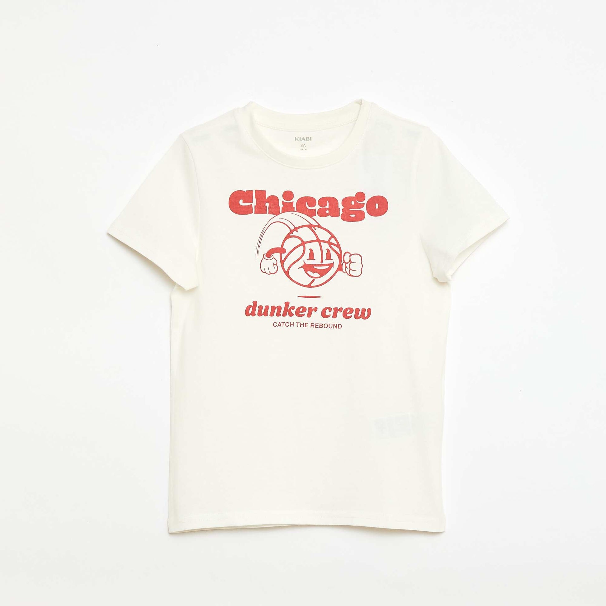 Printed Message T-Shirt WHITE