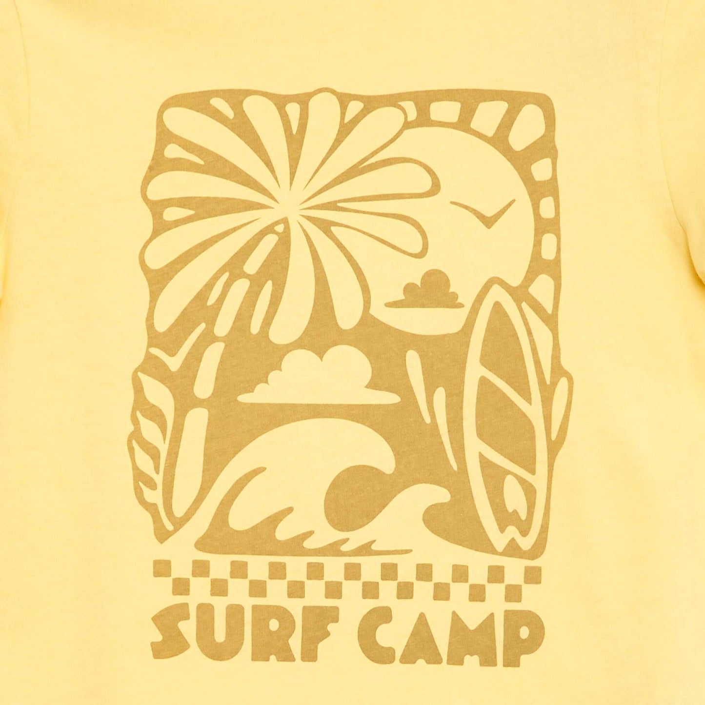 Printed Message T-Shirt YELLOW