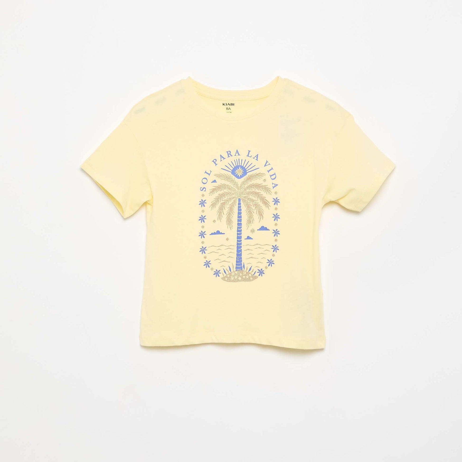 Fantasy Print T-Shirt YELLOW
