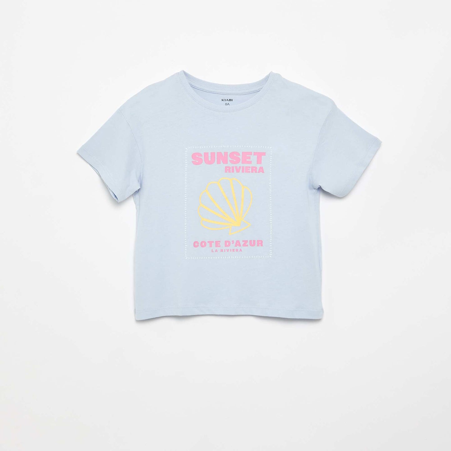 Fantasy Print T-Shirt SKY BLUE