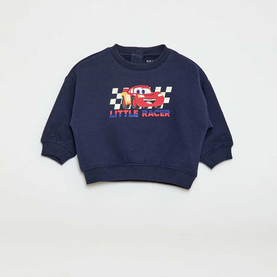 Cars' Printed Fleece Sweatshirt BLUE