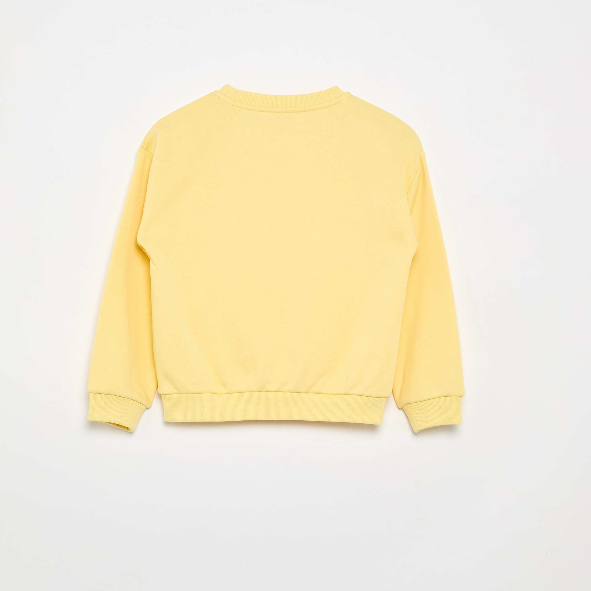 Lightweight Fleece Sweatshirt YELLOW