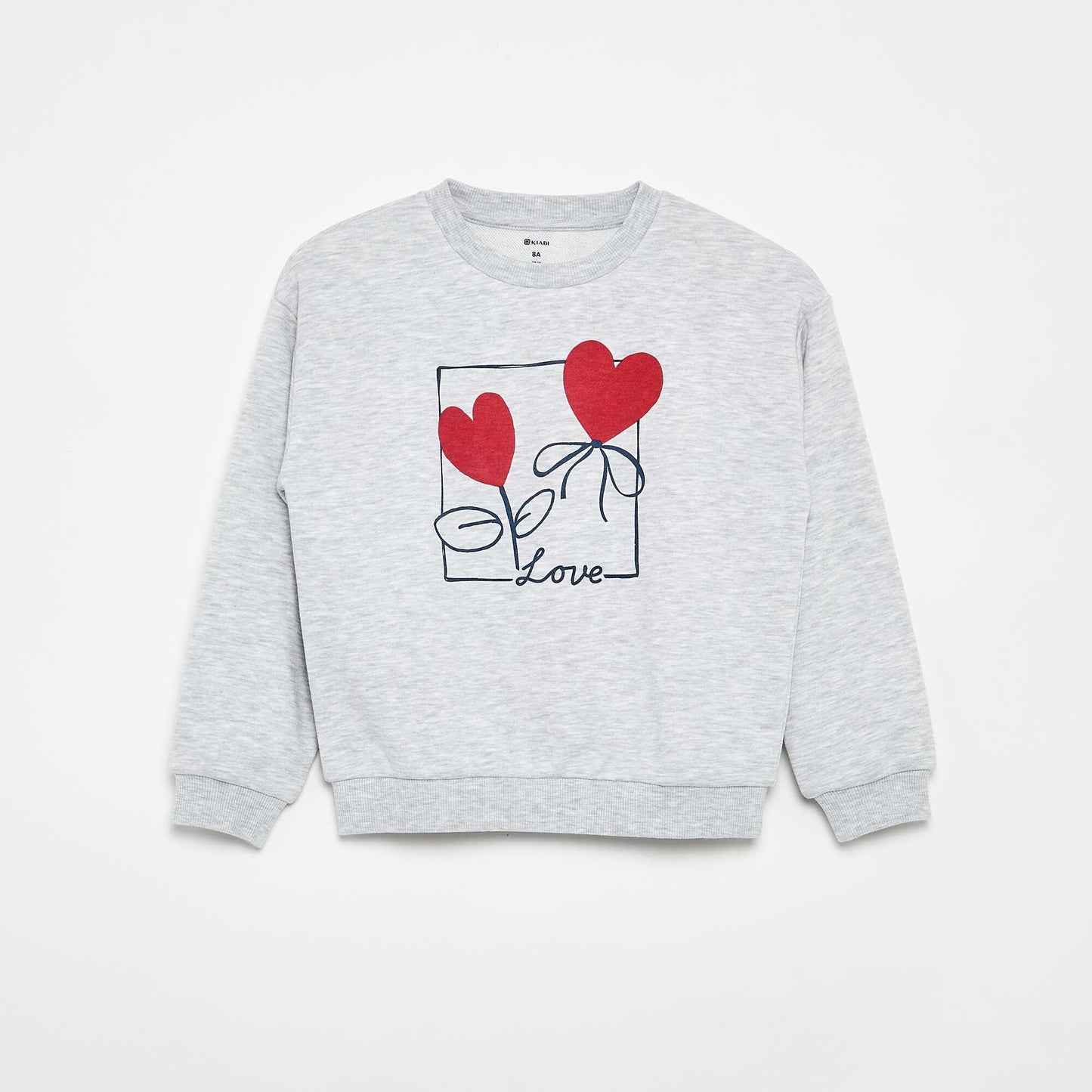Lightweight Fleece Sweatshirt GREY