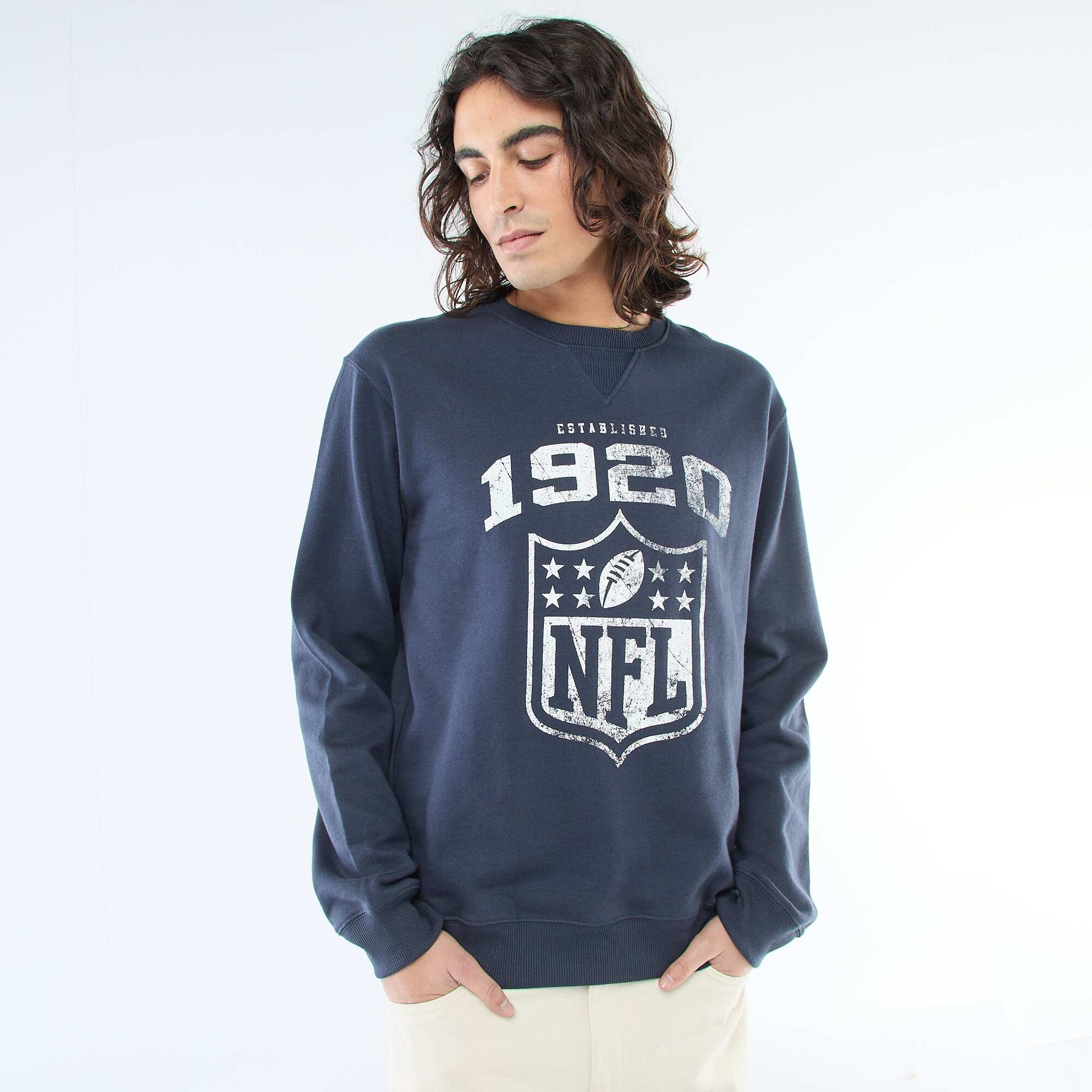 NFL Fleece Sweatshirt BLUE
