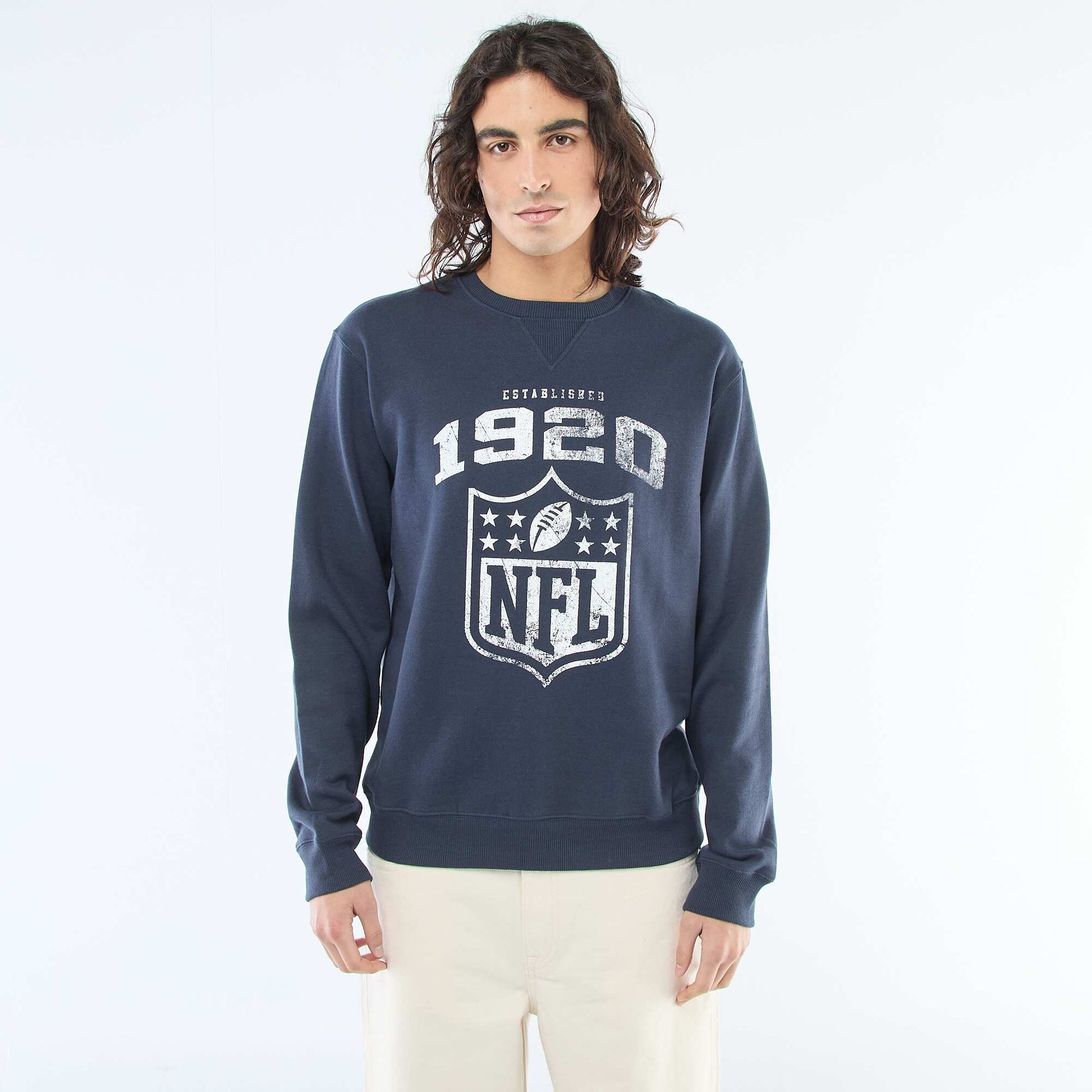 NFL Fleece Sweatshirt BLUE