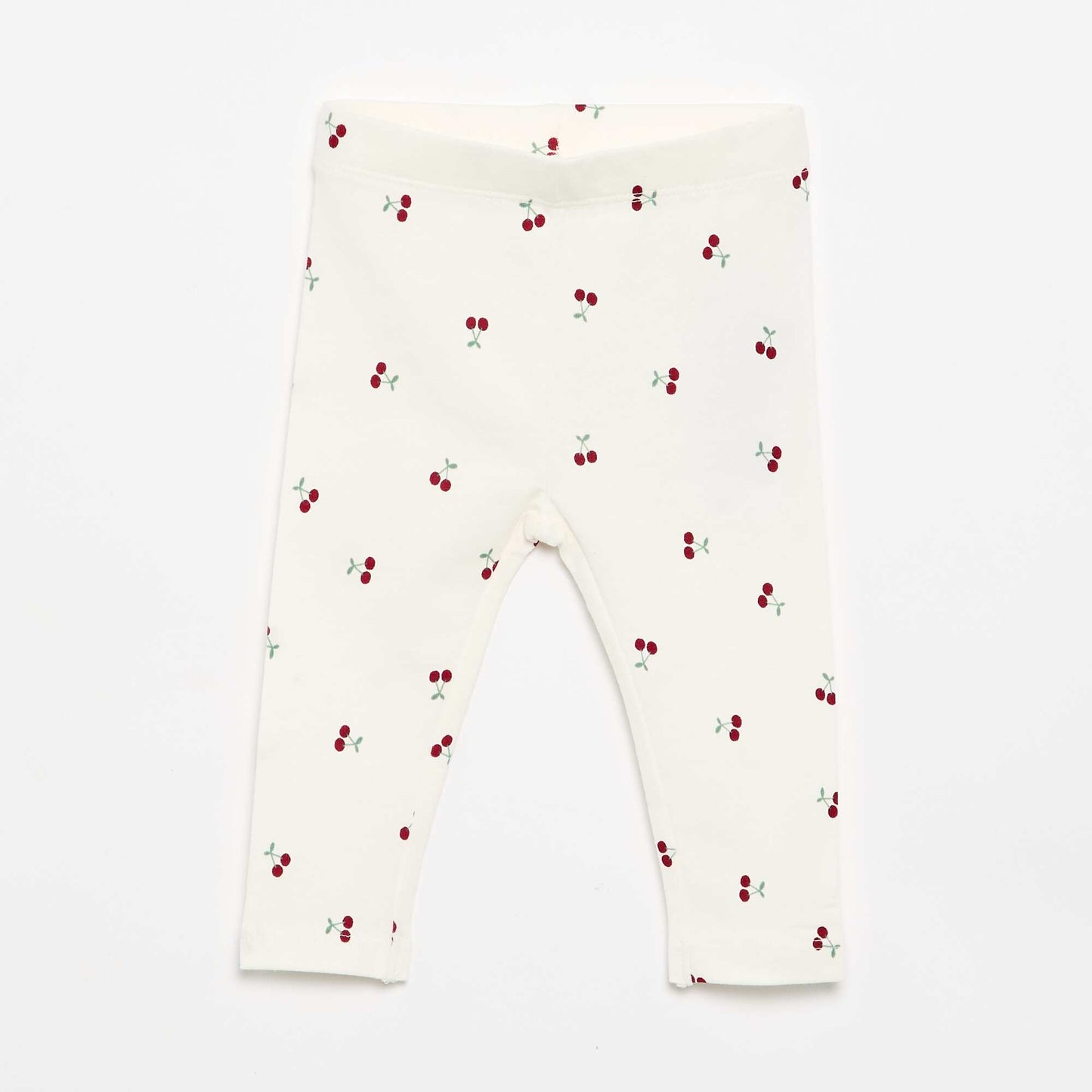 Printed Long Leggings WHITE