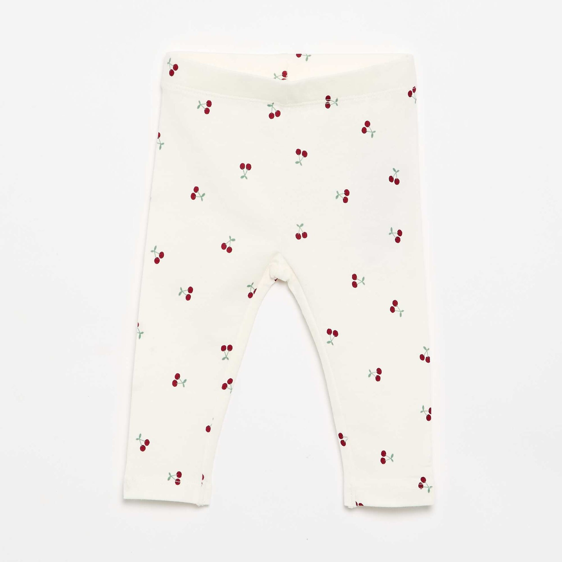 Printed Long Leggings WHITE