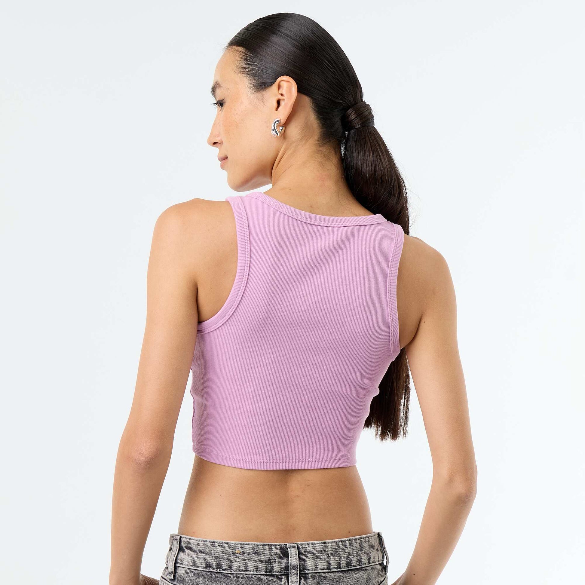 American Armhole Tank Top PURPLE