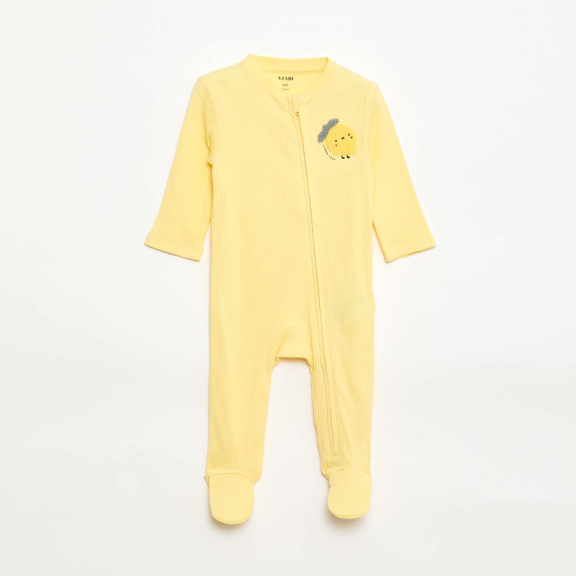Cotton Sleepsuit YELLOW