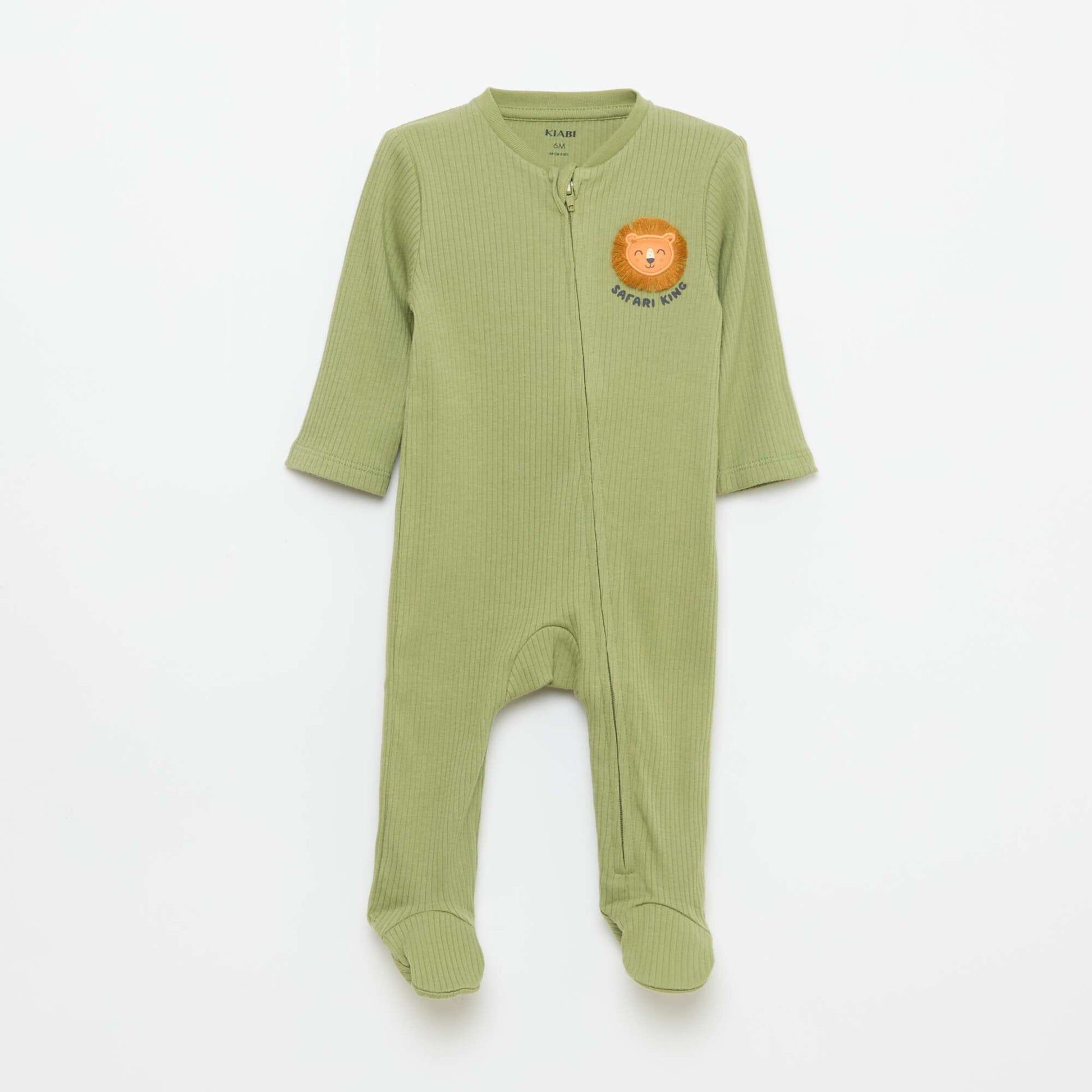 Cotton Sleepsuit KHAKI