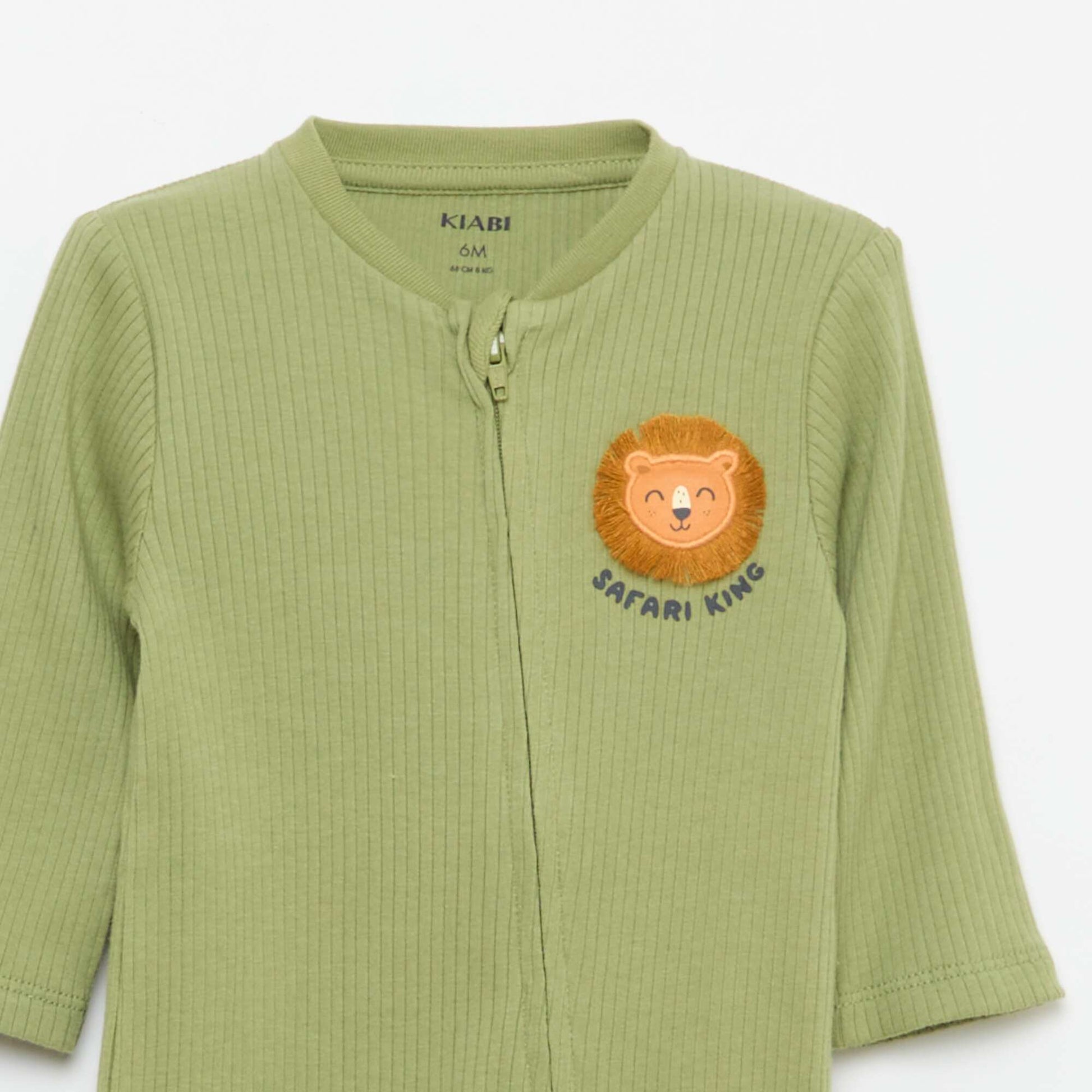 Cotton Sleepsuit KHAKI