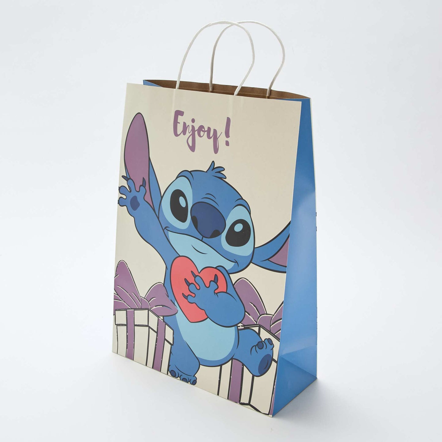 XL 'Stitch' Gift Bag BEIGE