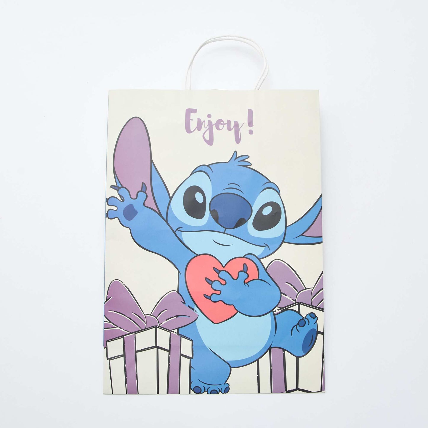 XL 'Stitch' Gift Bag BEIGE