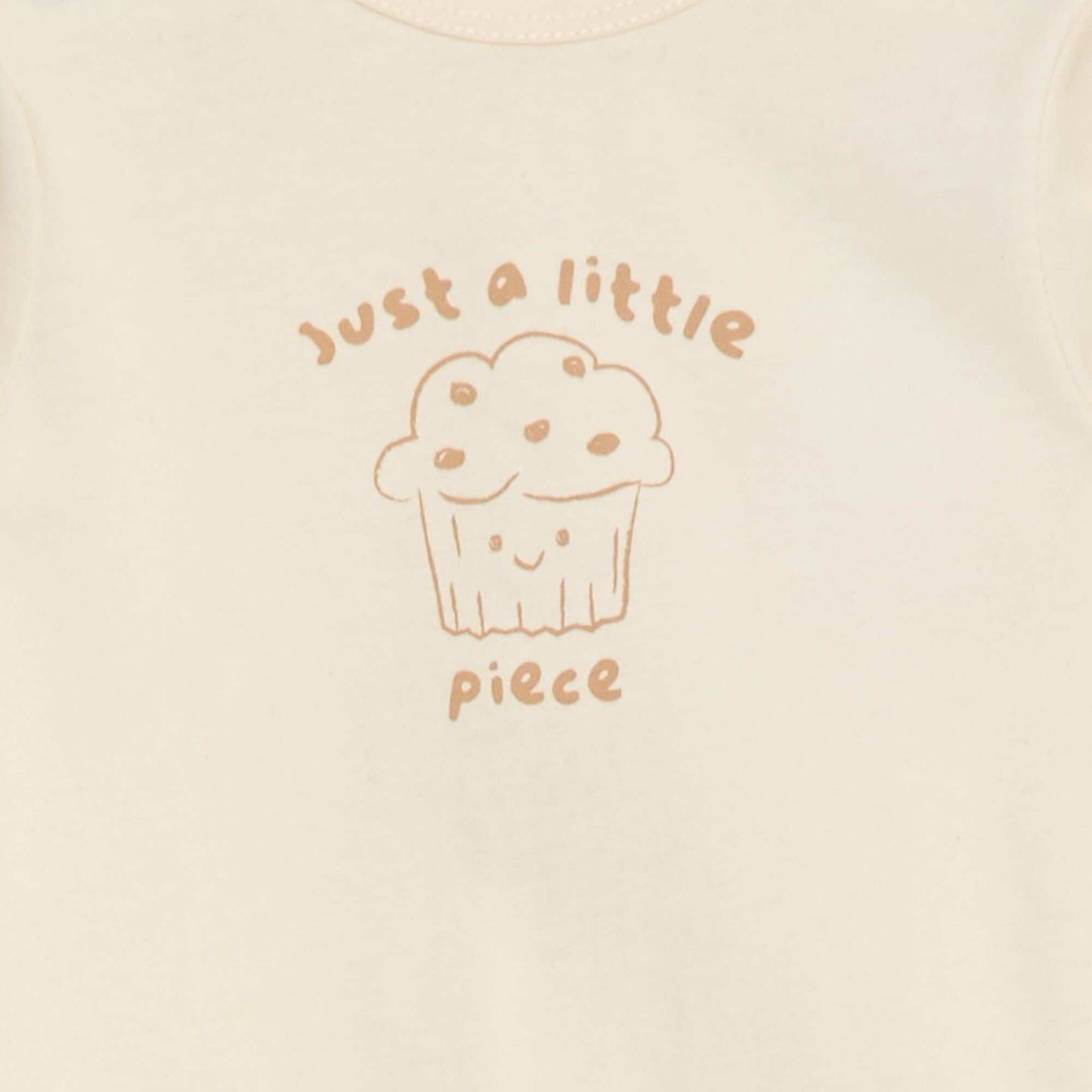 Long-Sleeved Footed Pajamas BEIGE