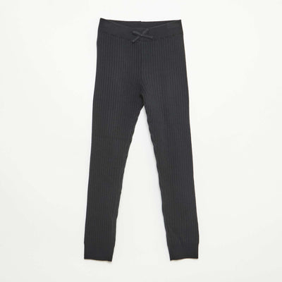 Knitted Leggings BLACK