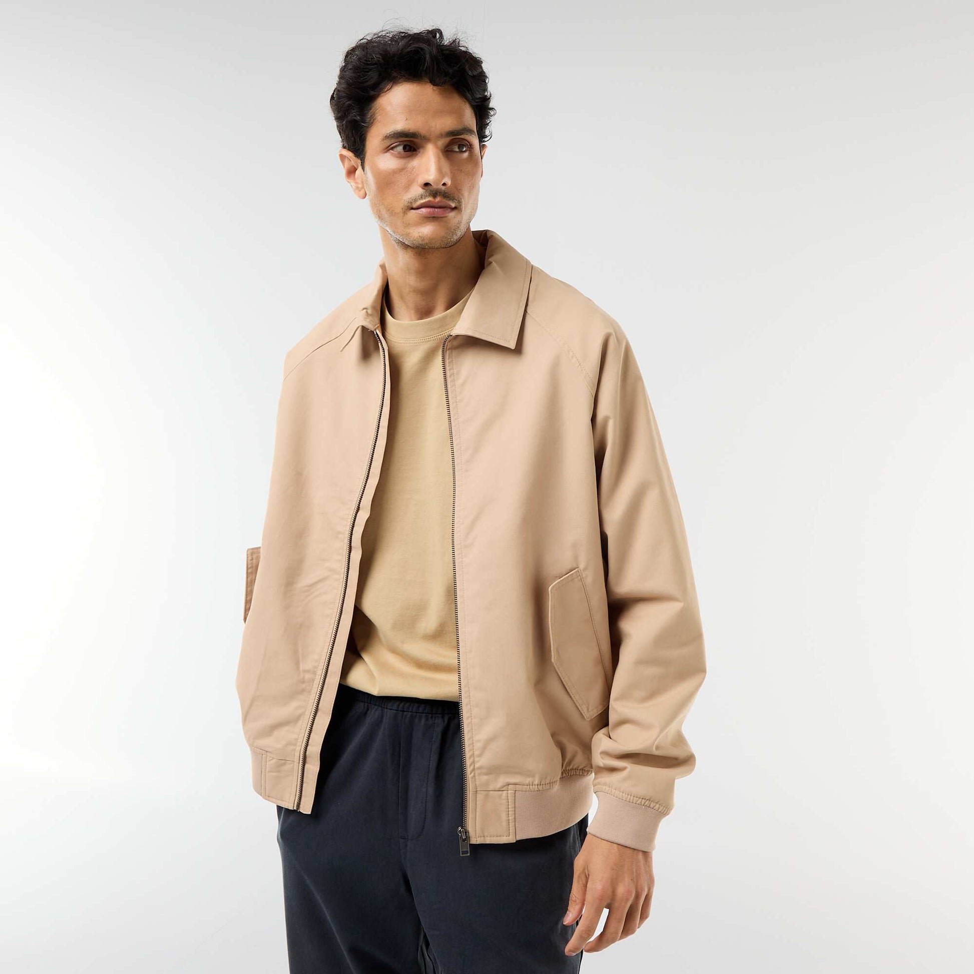 Twill Jacket BEIGE