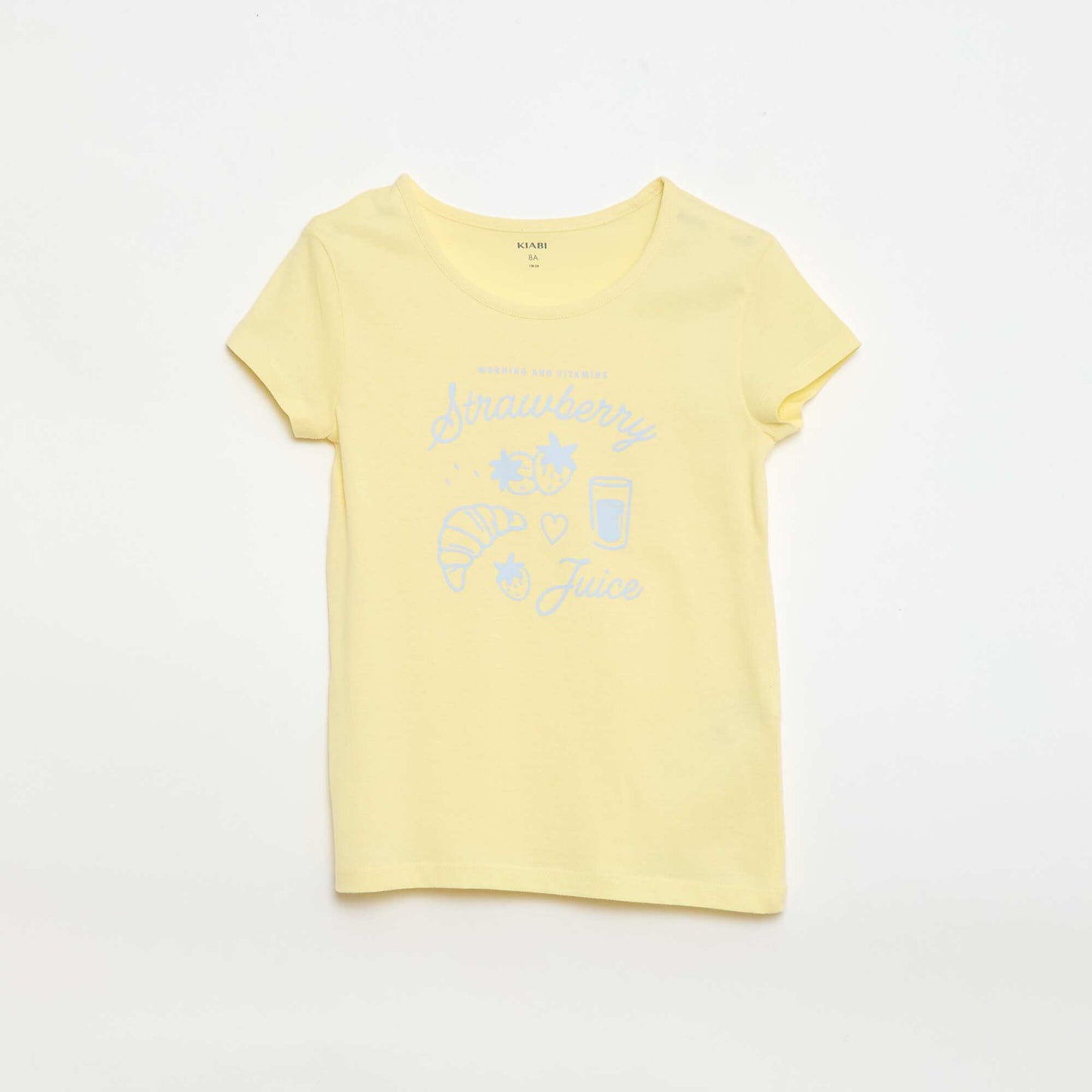 Short pajama set - 2 pieces YELLOW