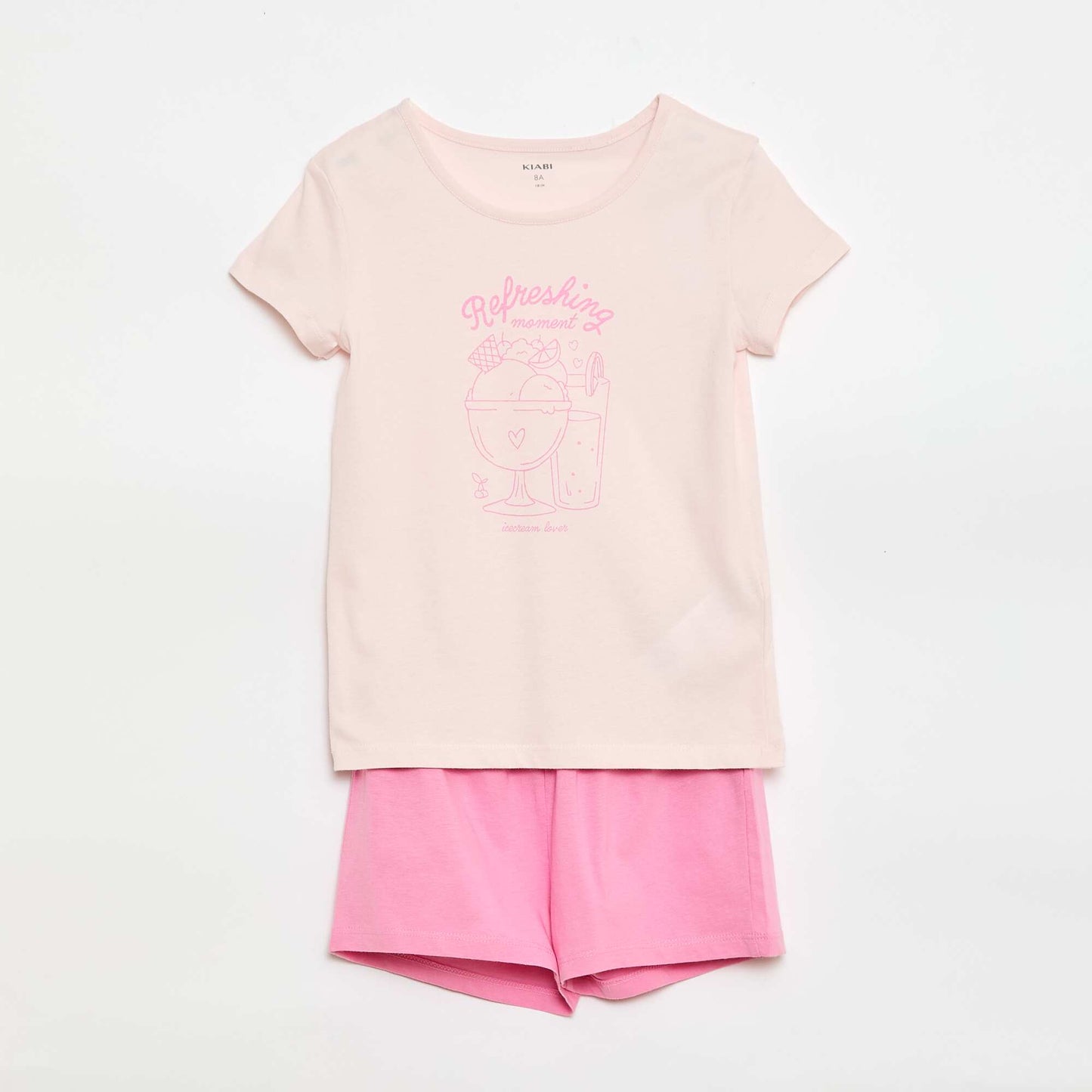 Short pajama set - 2 pieces PINK