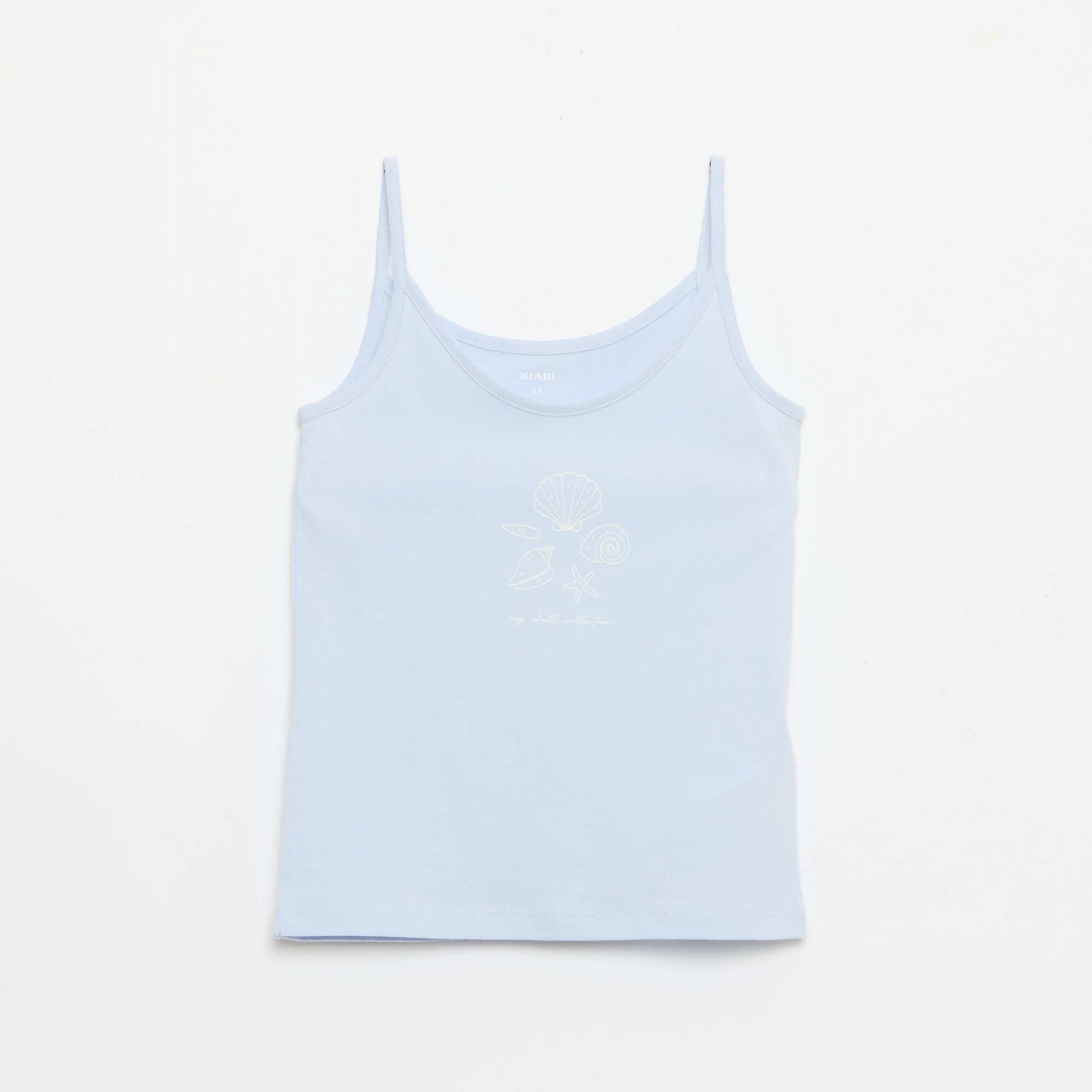 2-Piece Short Pyjama Set: Tank Top & Shorts BLUE