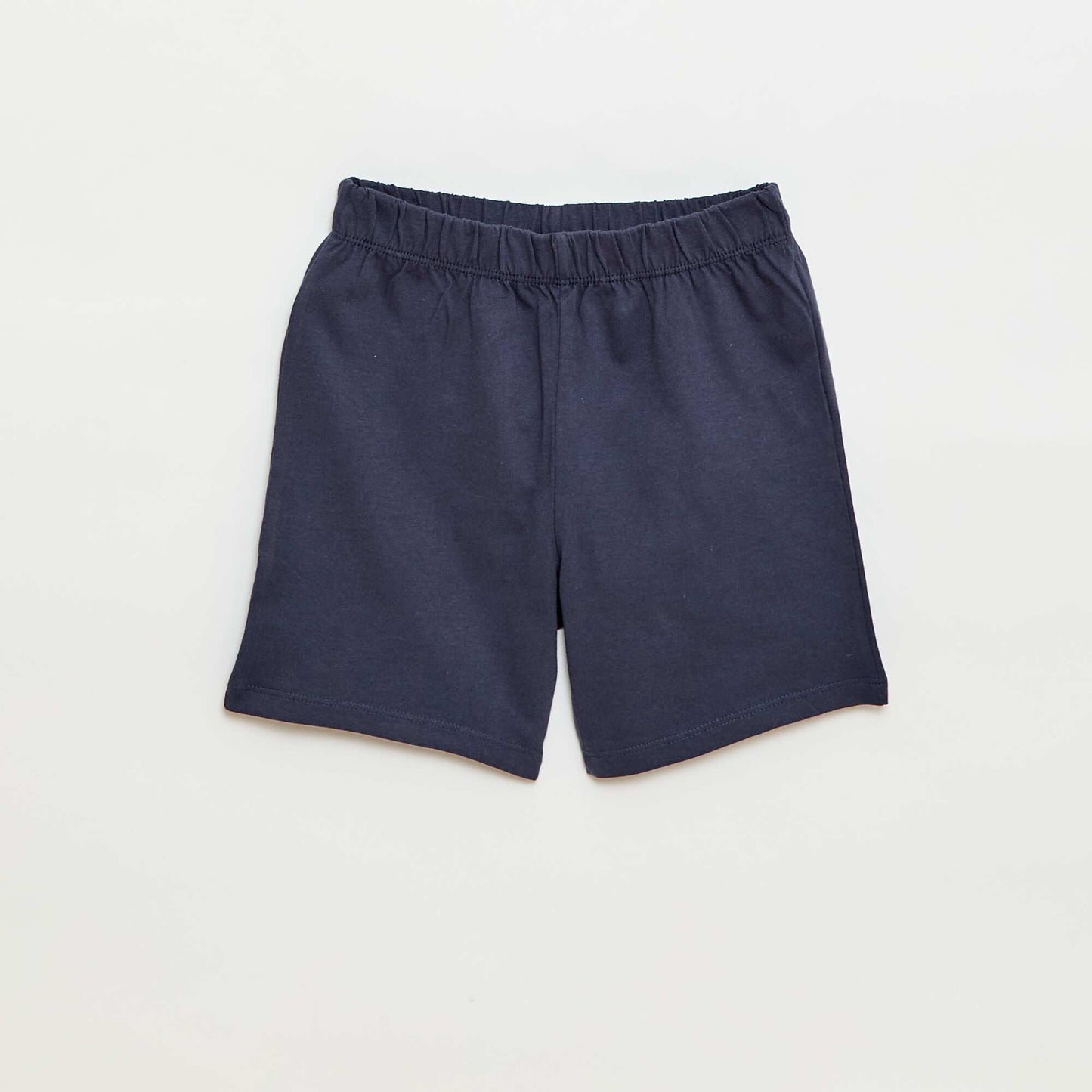 2-piece short pajama set: T-shirt and shorts BLUE