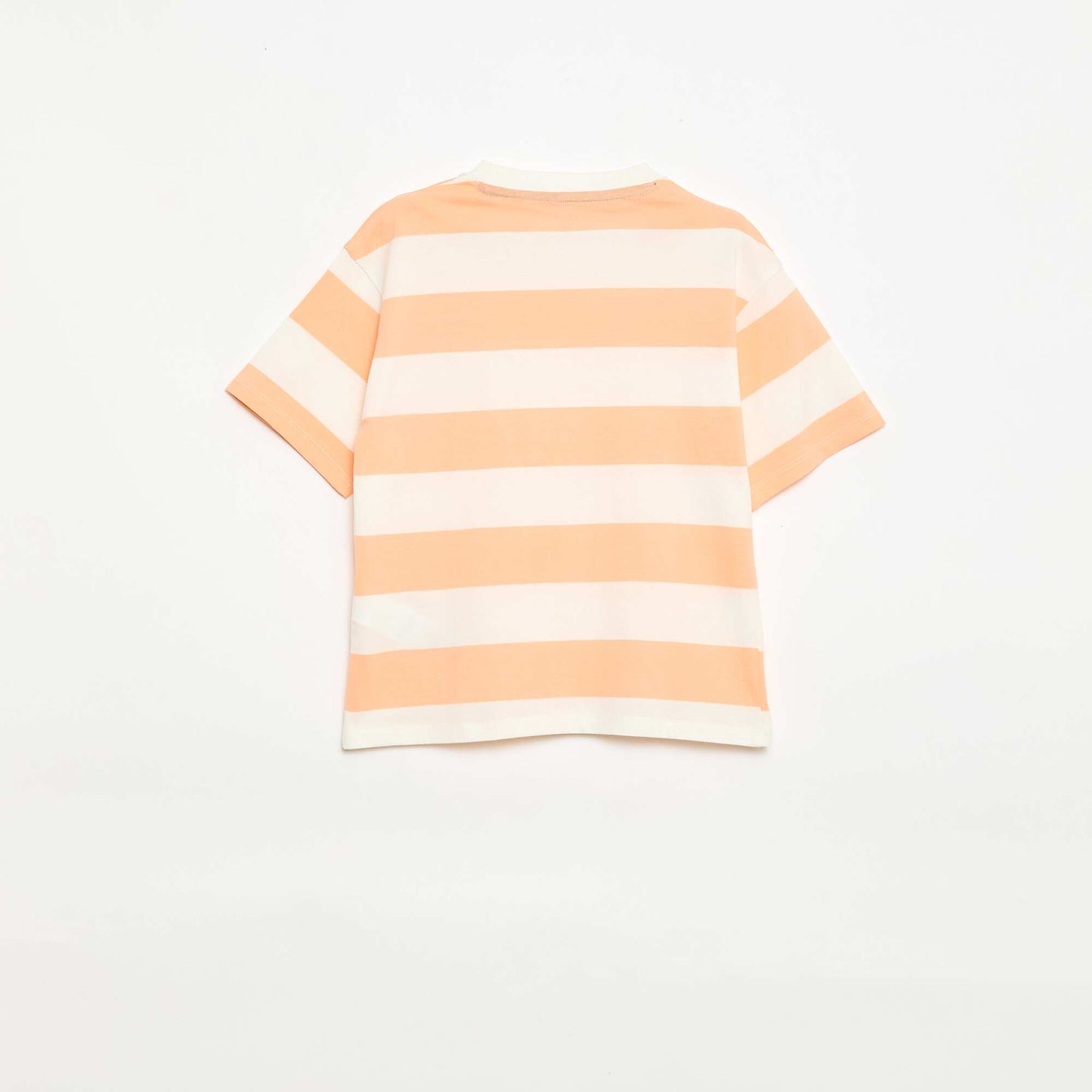 Short Pajama Set T-Shirt + Shorts - 2 Piece ORANGE