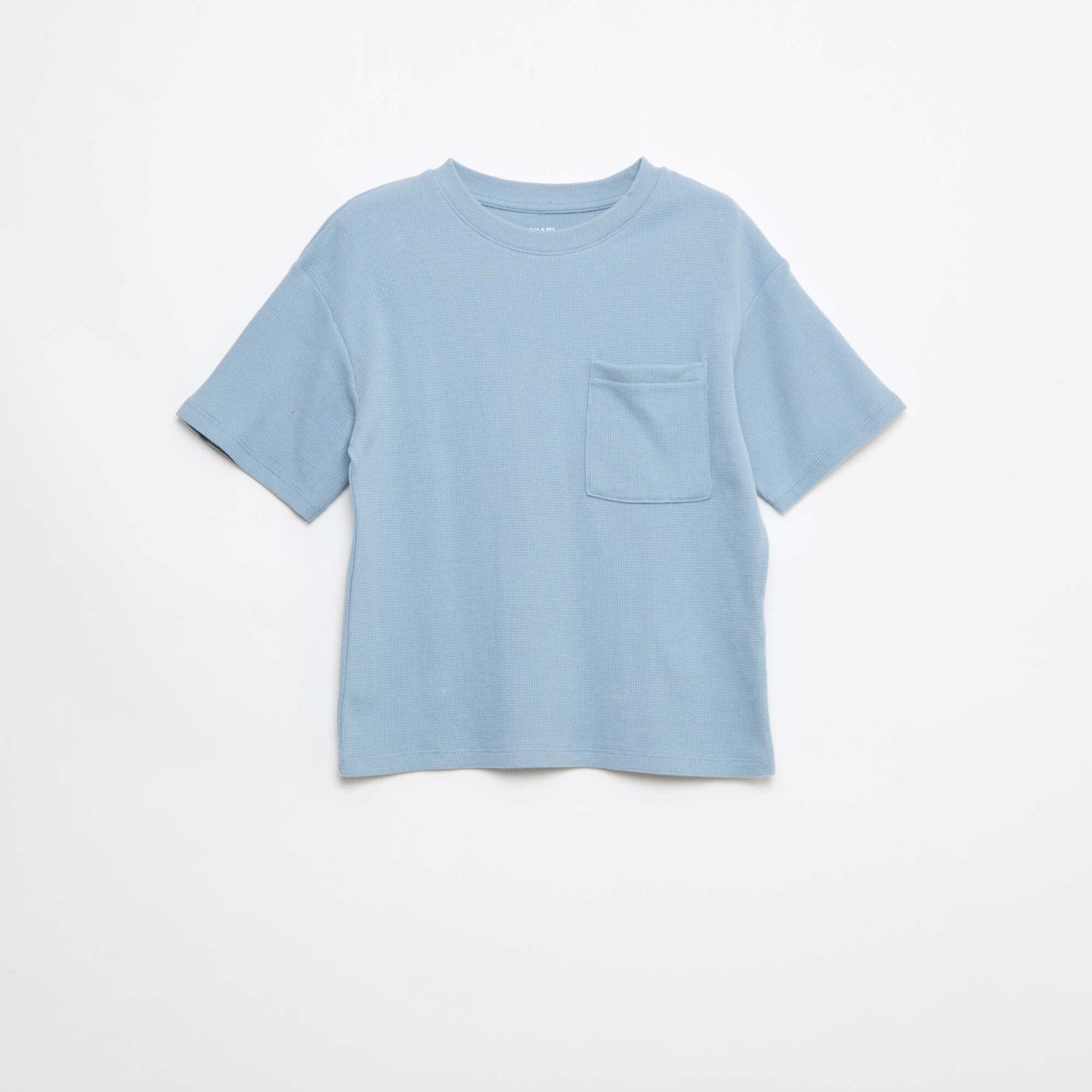 Plain Cotton Pajama Set BLUE