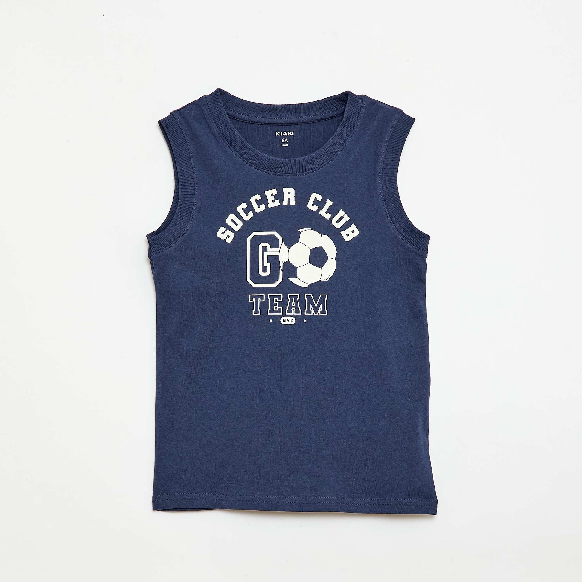 2-Piece Tank Top and Shorts Pajama Set BLUE