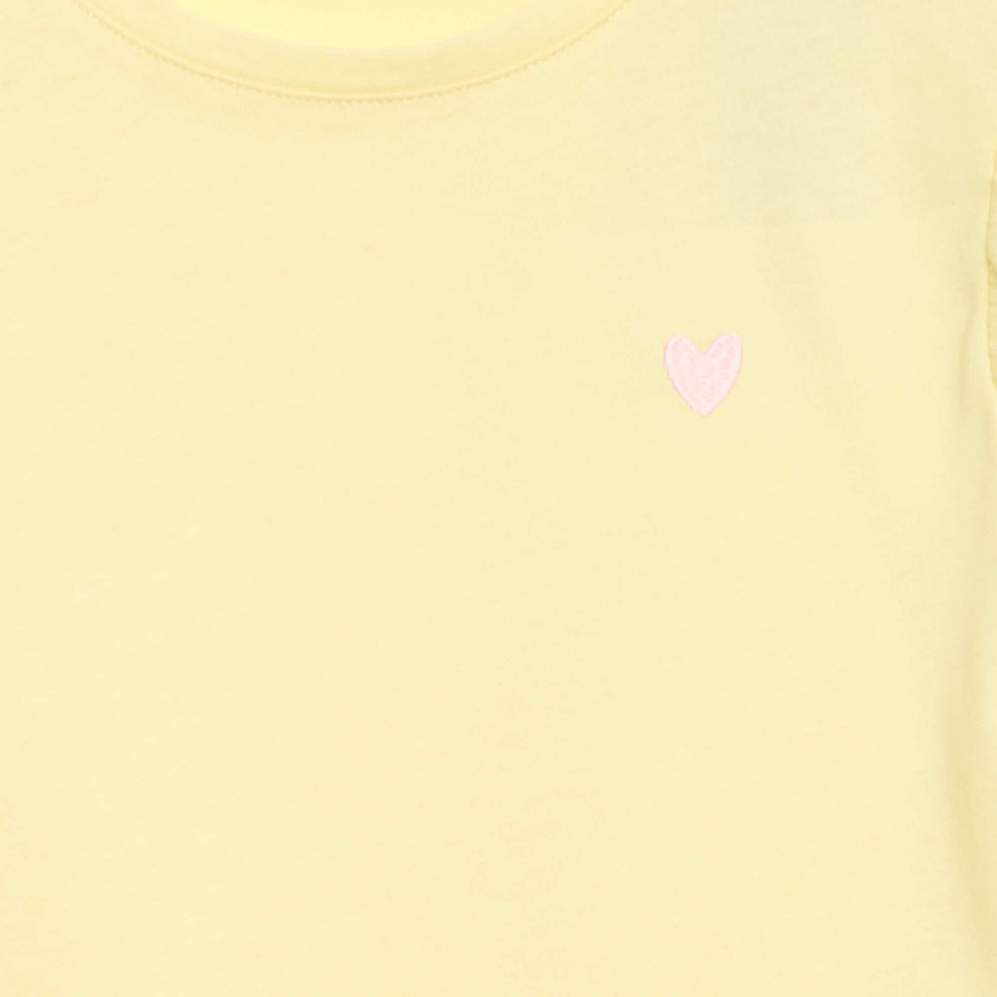 Short T-shirt + Shorts Pyjama Set - 2 pieces YELLOW