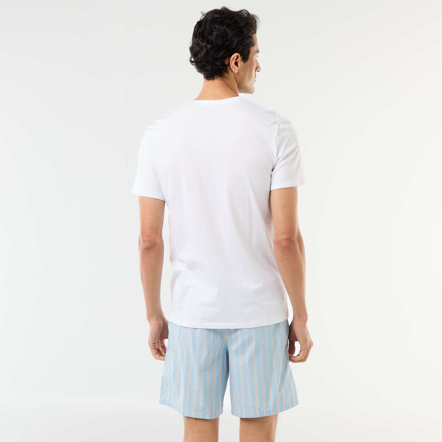 Short pajama set t-shirt + shorts - 2 pieces BLUE