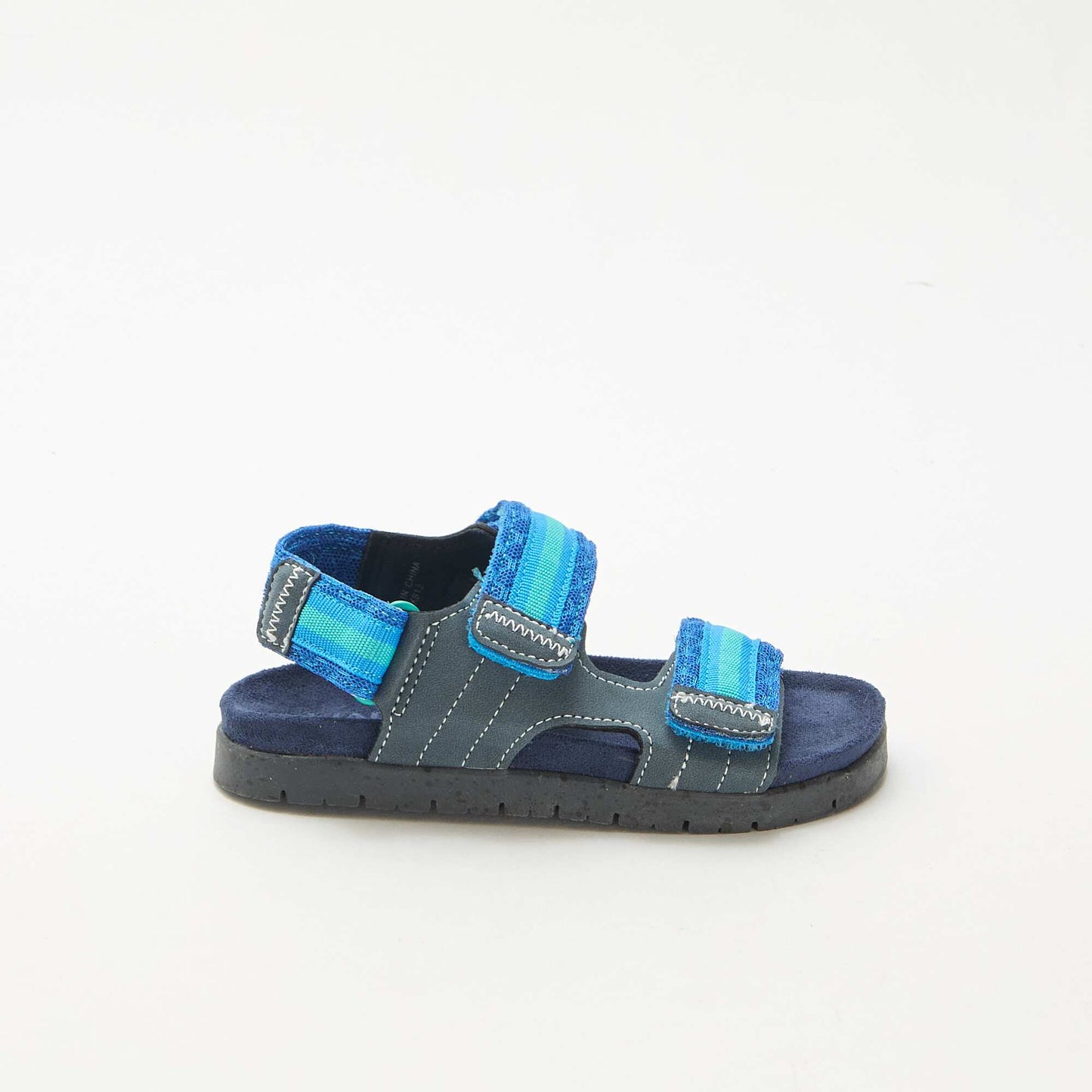 Hook-and-loop sandals BLUE