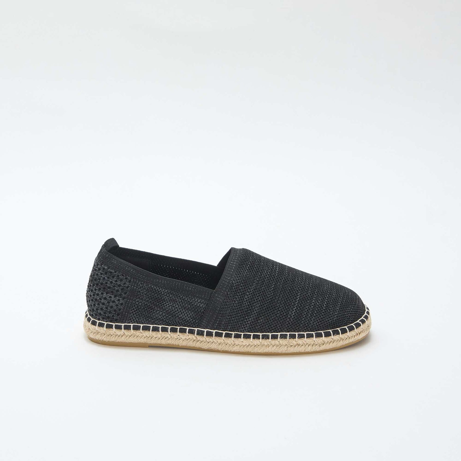 Mesh Espadrilles BLACK