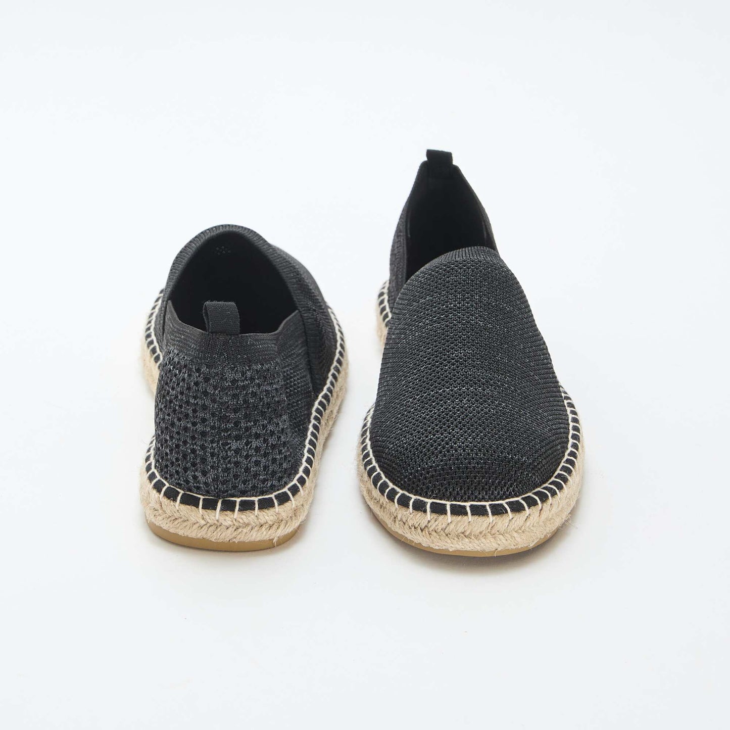 Mesh Espadrilles BLACK