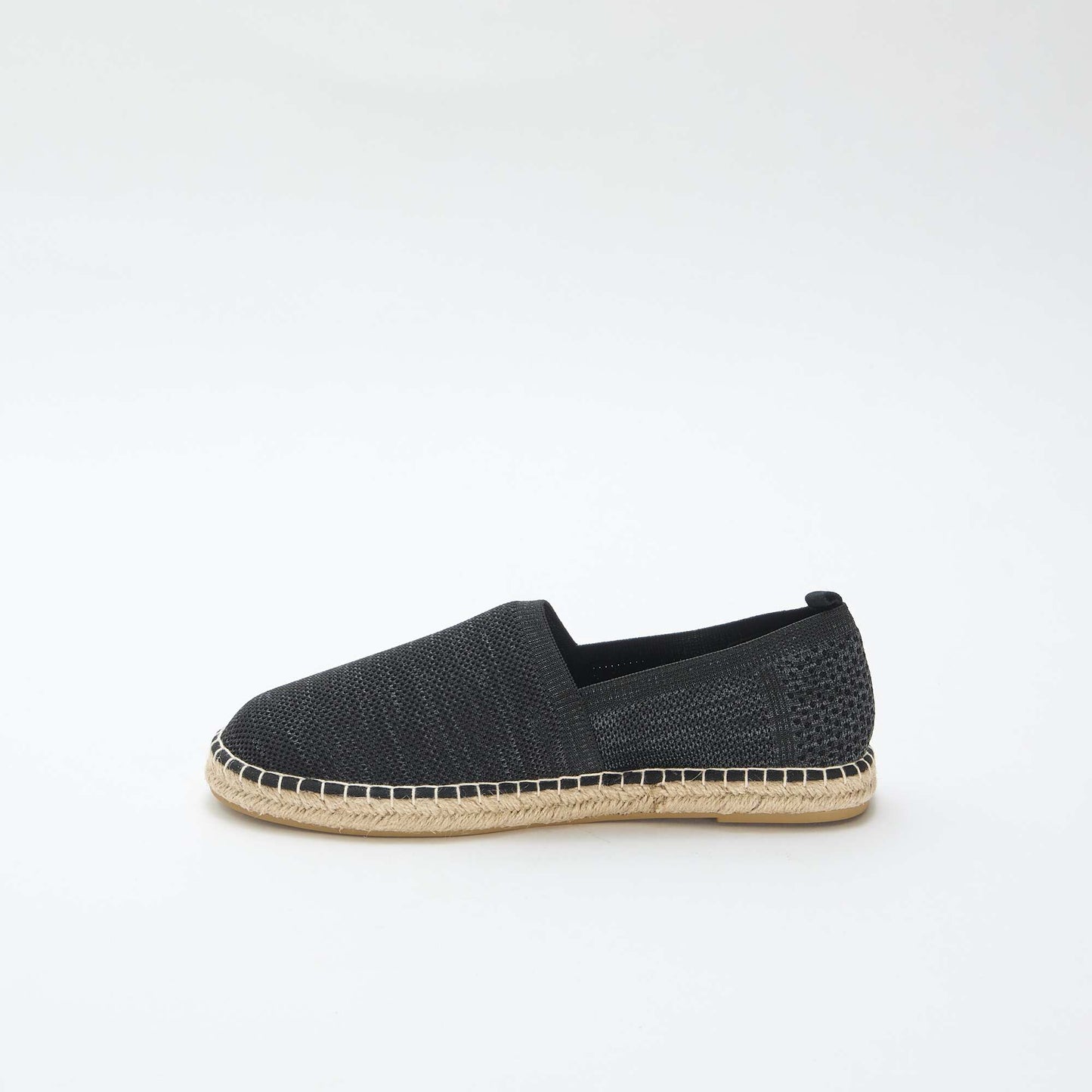 Mesh Espadrilles BLACK