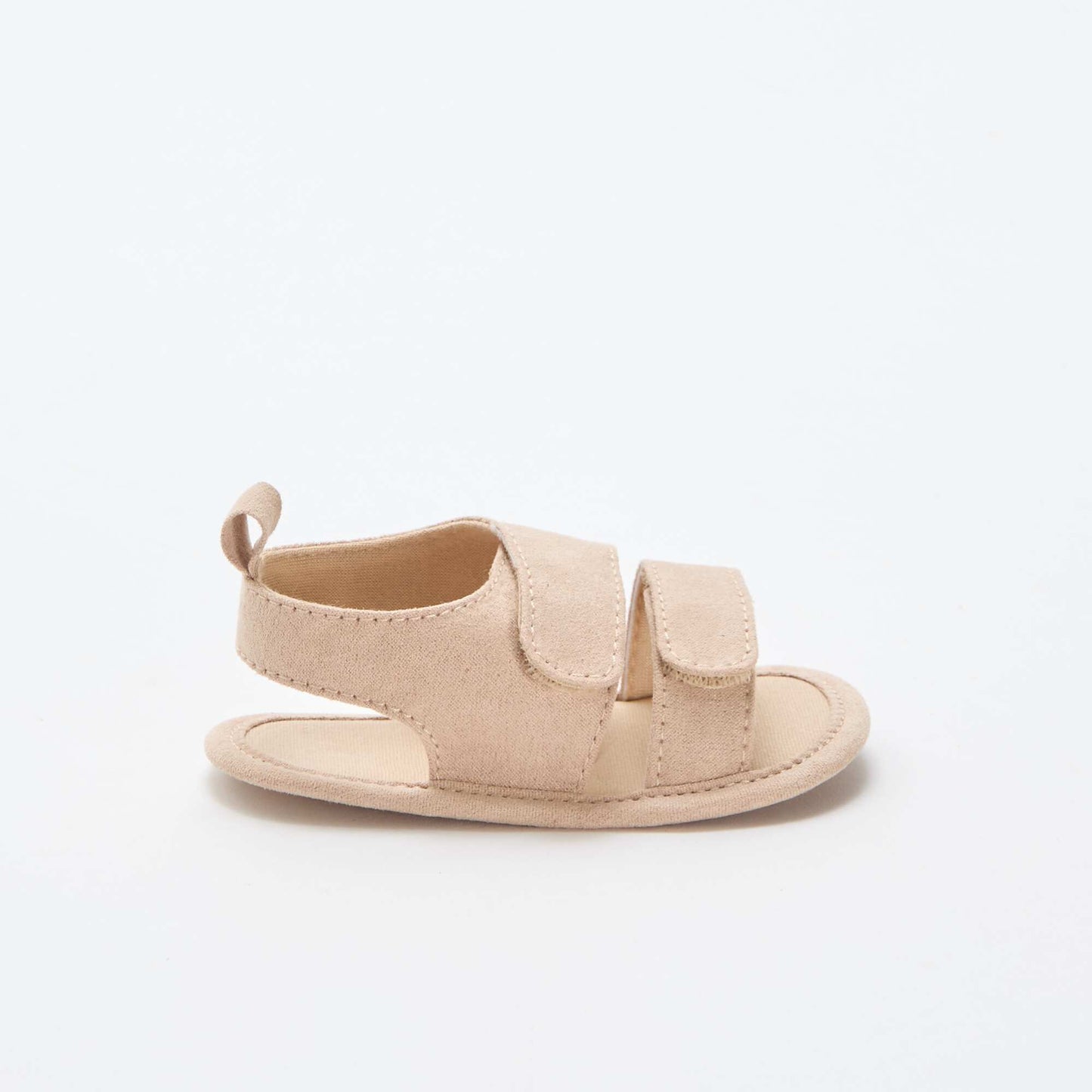 Soft sandals with 2 straps BEIGE