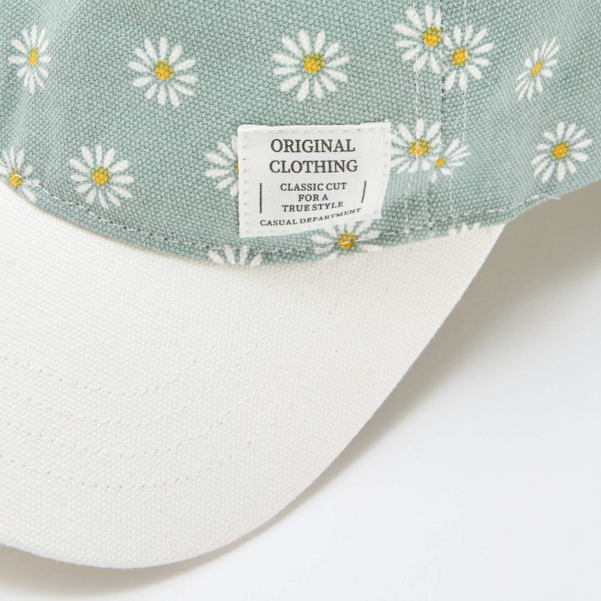 Adjustable Patterned Cap GREEN