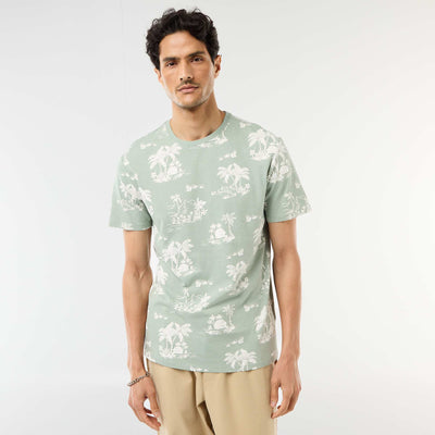 Printed Graphic T-shirt GREEN