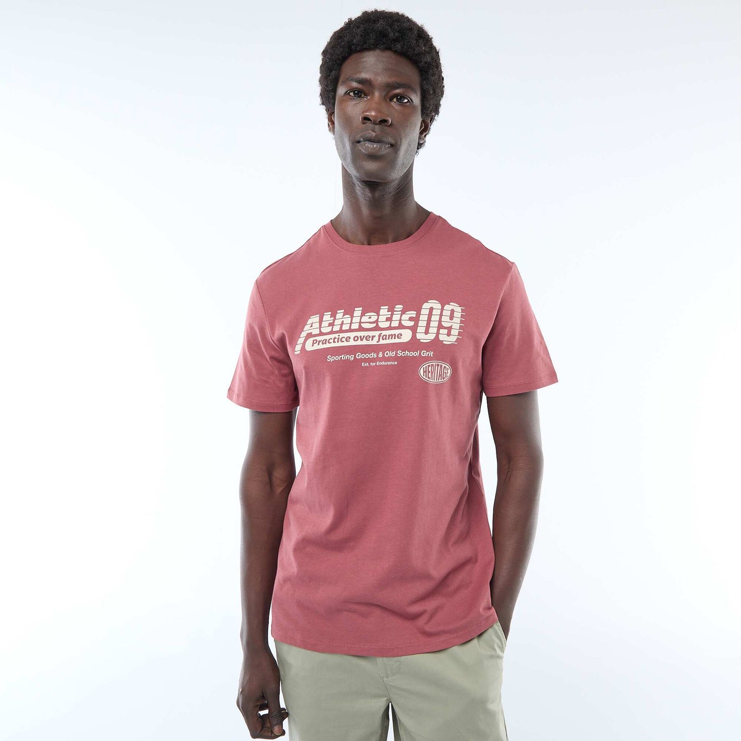 Printed Graphic T-shirt RED