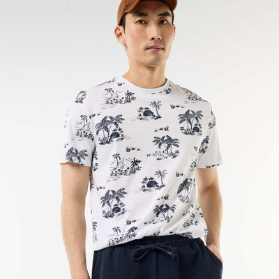 Printed Graphic T-shirt WHITE