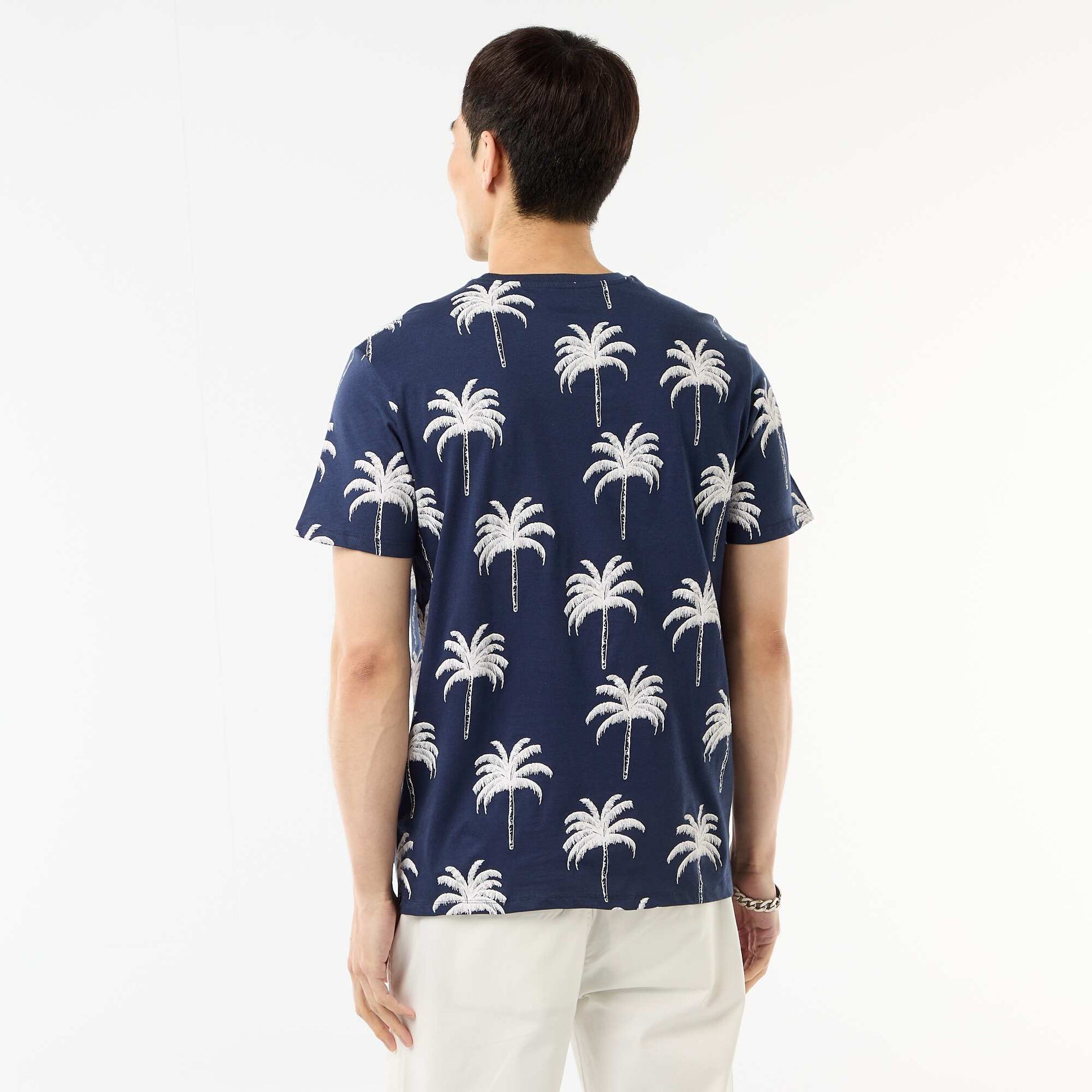Printed Graphic T-shirt BLUE
