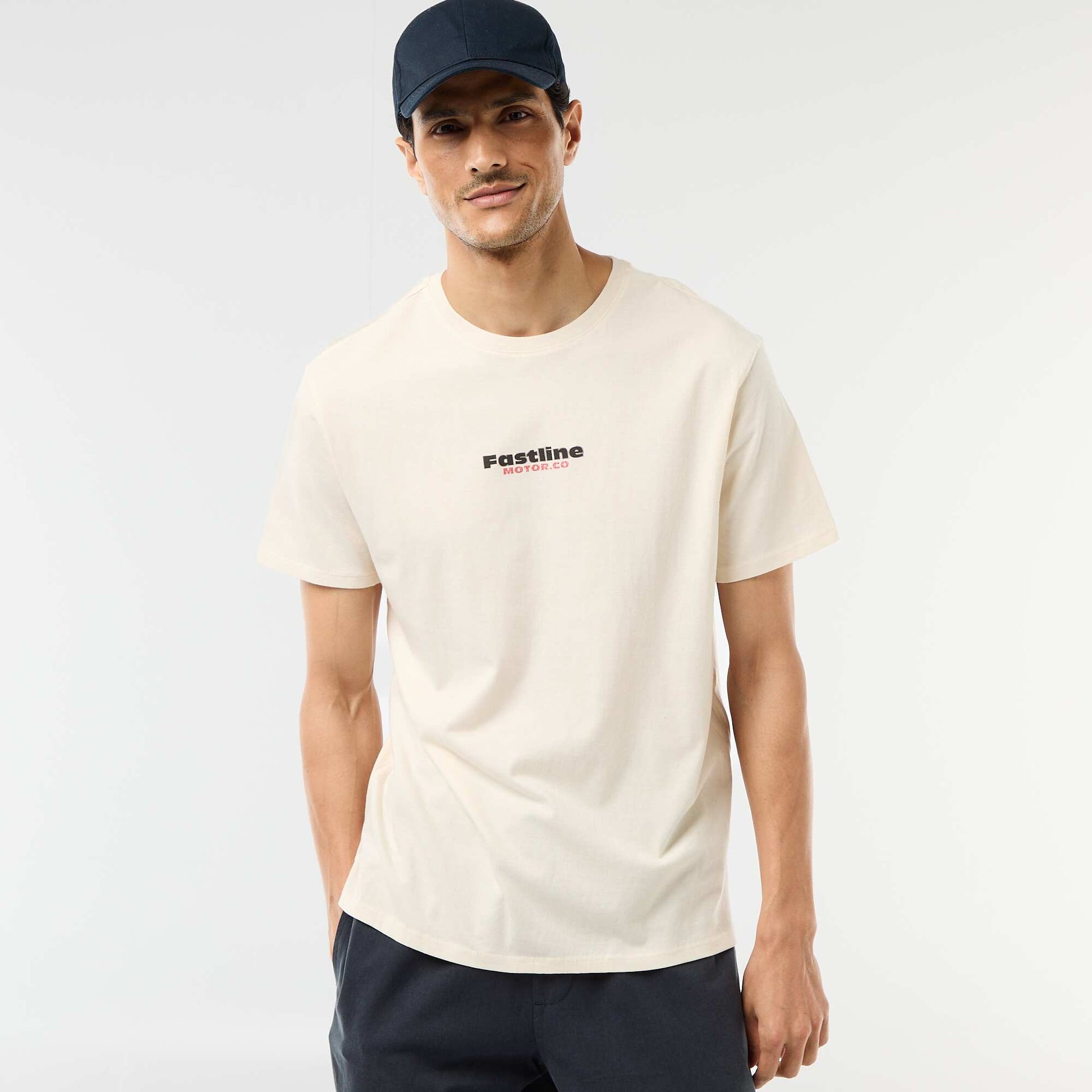 Printed Graphic T-shirt WHITE